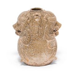 Chinese Twin Mythical Jar, c. 1900