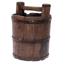 Antique Early 20th Century Chinese Well Bucket