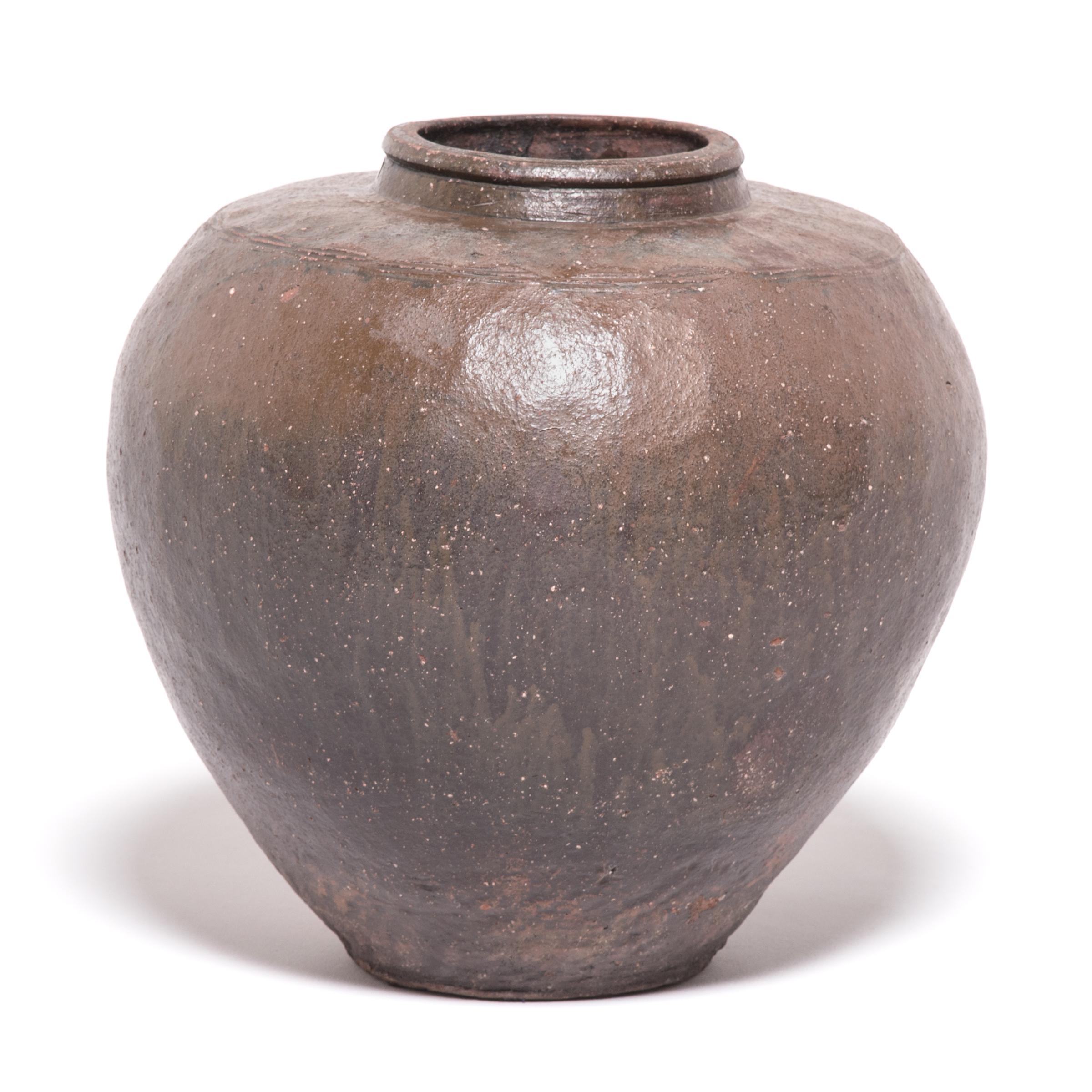 Qing Early 20th Century Chinese Wine Jar