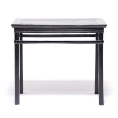 Chinese Wine Table with Straight Stretchers, c. 1900