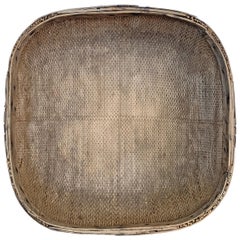 Early 20th Century Chinese Winnowing Basket