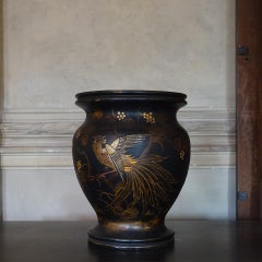 Early 20th Century Chinoiserie Terracotta Vase