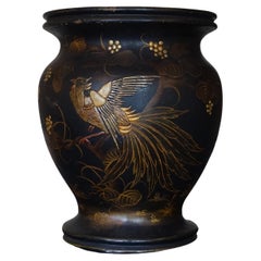 Early 20th Century Chinoiserie Terracotta Vase