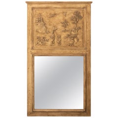 Early 20th Century Chinoiserie Trumeau Mirror