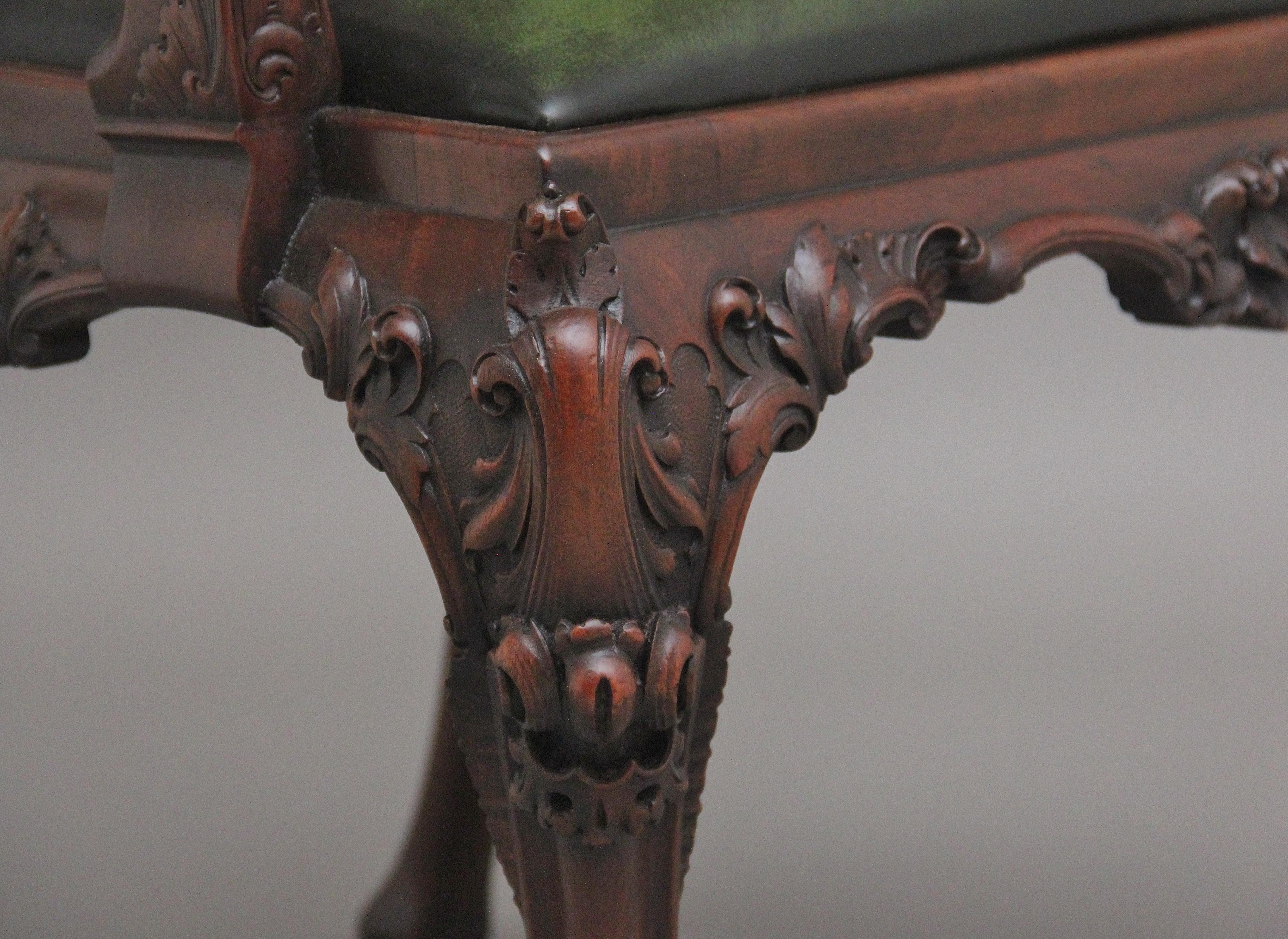 Early 20th Century Chippendale style armchair 5