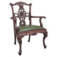 Early 20th Century Chippendale style armchair