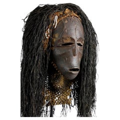 Vintage Early 20th Century Chokwe/Luvale Mask