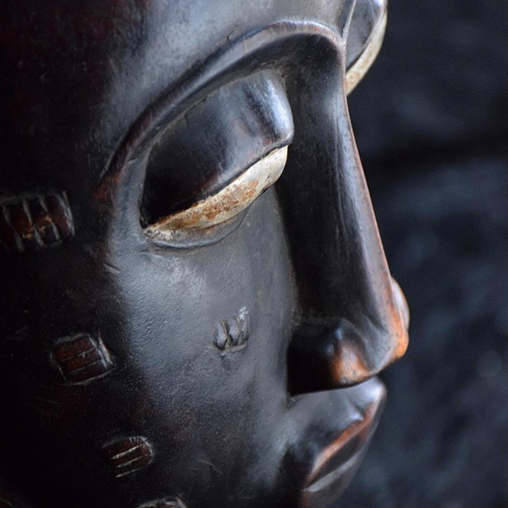 Late Victorian Early 20th Century African Mask