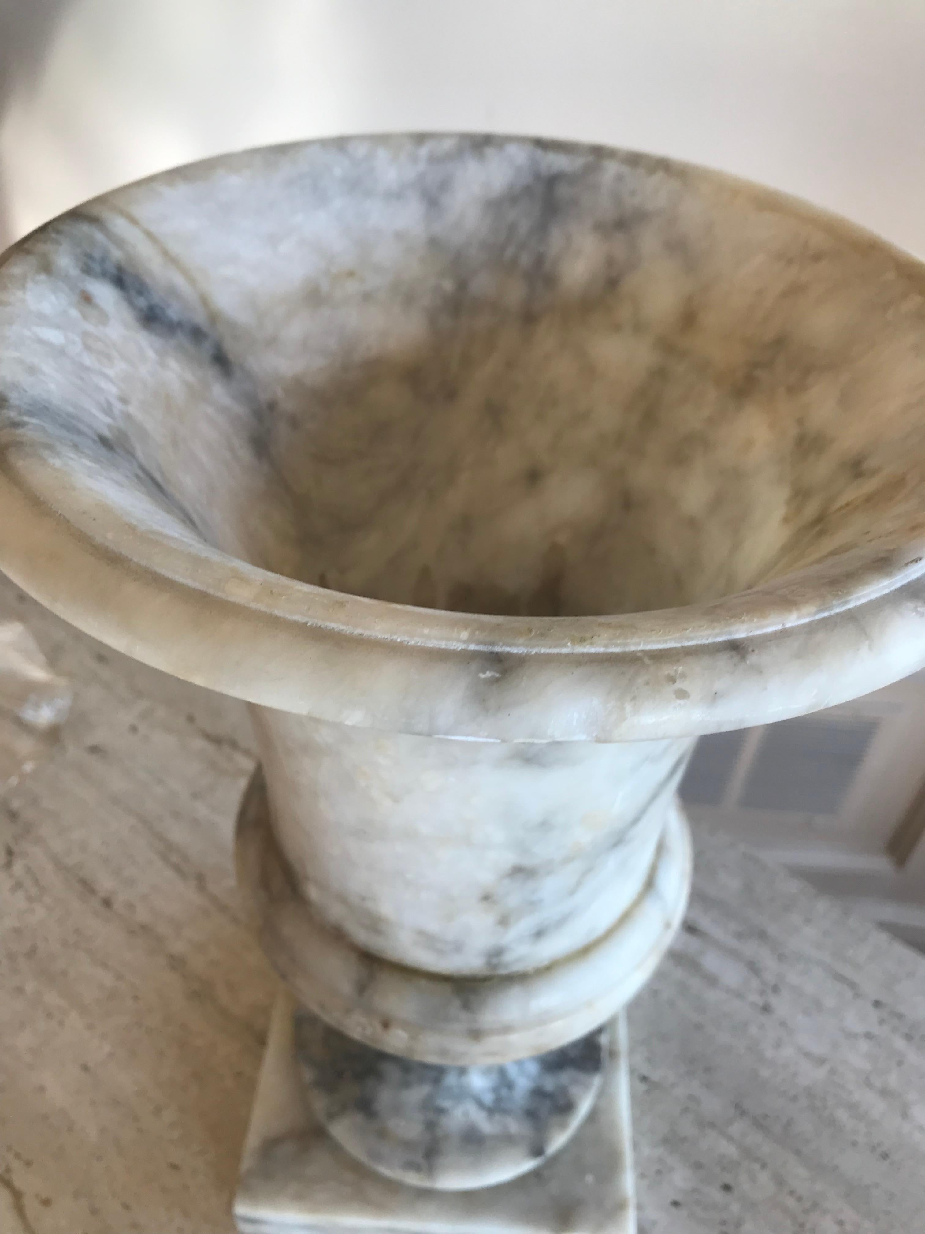 French Early 20th Century Classic Marble Urn