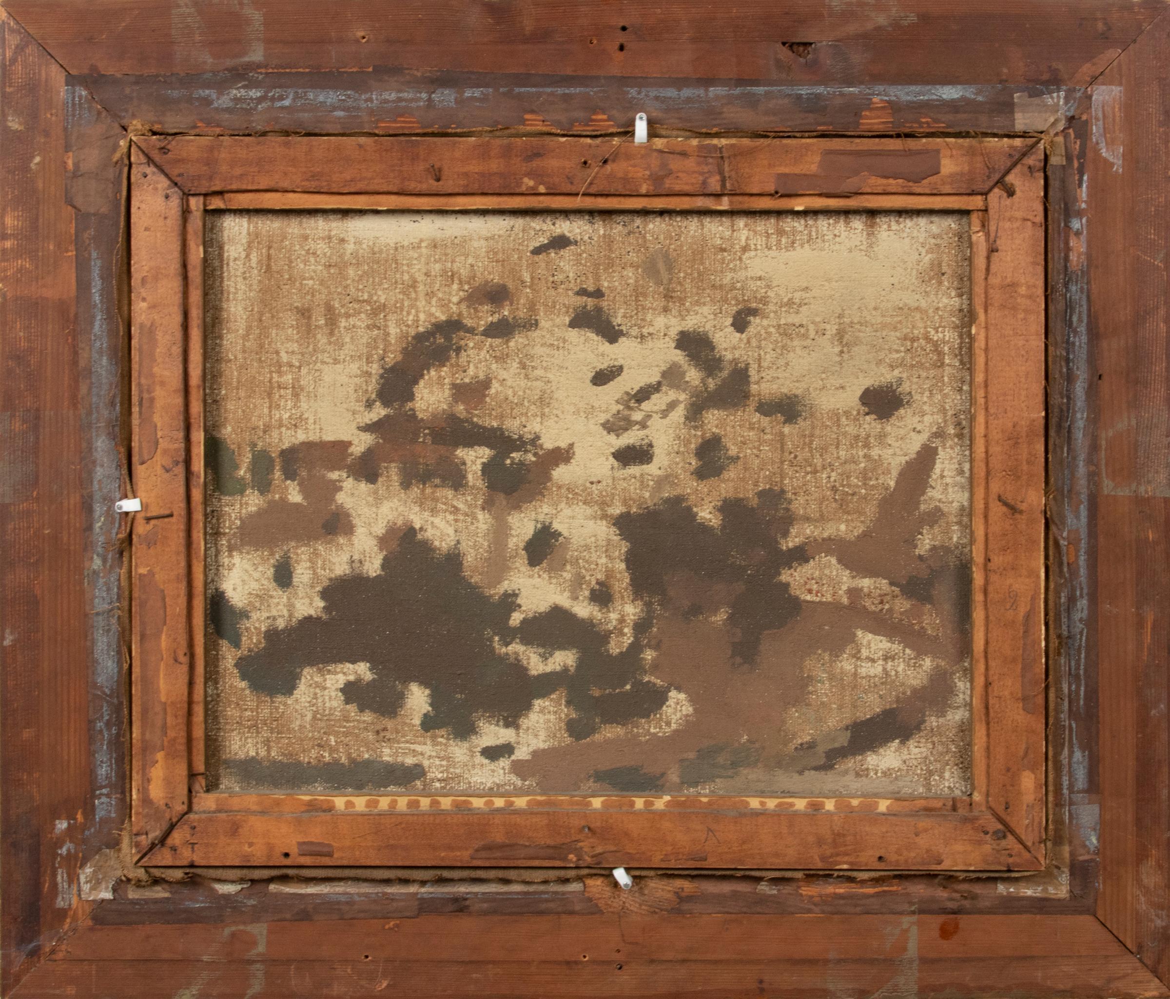 Peinture à l'huile classique du début du XXe siècle, nature morte de homard de W. Roelant en vente 10