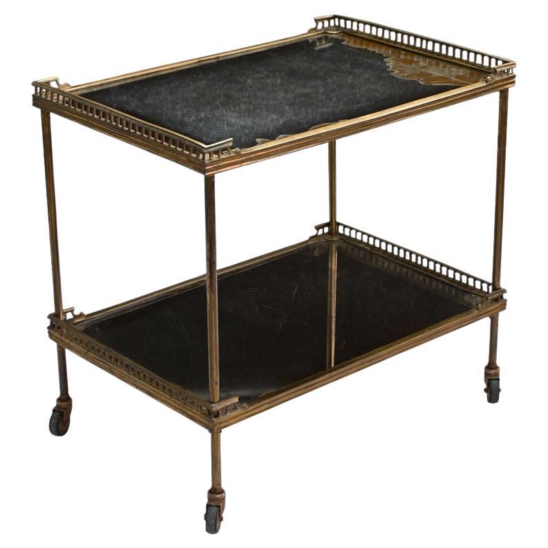 Early 20th century classical Maison Bagues drinks trolley For Sale