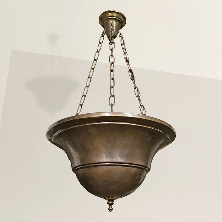 Early 20th Century Classical Uplight Fixture For Sale at 1stDibs
