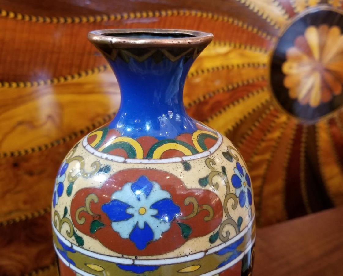 Enameled Early 20th Century Cloisonne 