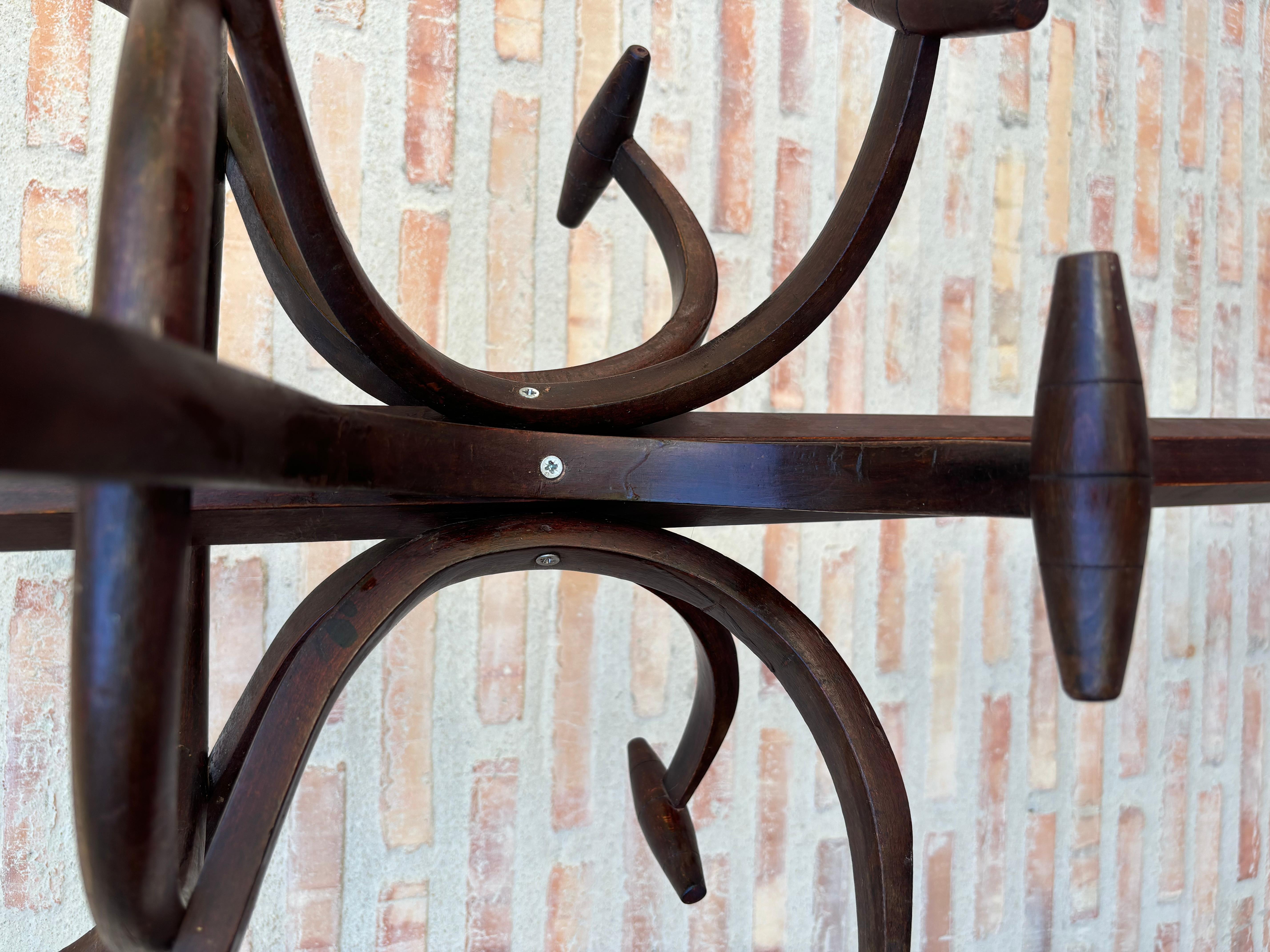 Early 20th Century Coat Stand from Thonet, 1950s For Sale 4