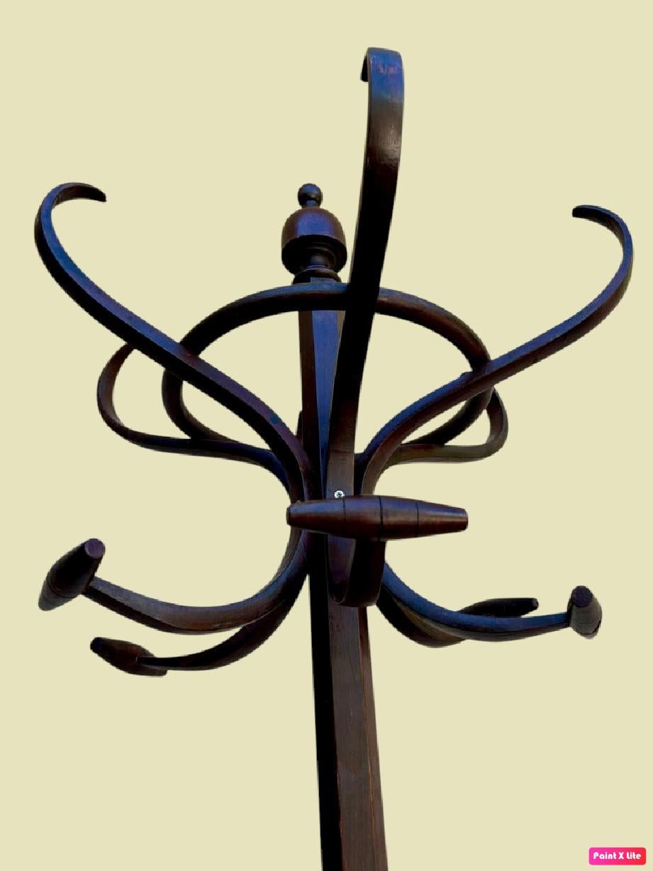 Garderobenständer von Thonet, Anfang 20. Jahrhundert, 1950er Jahre (Spanisch) im Angebot