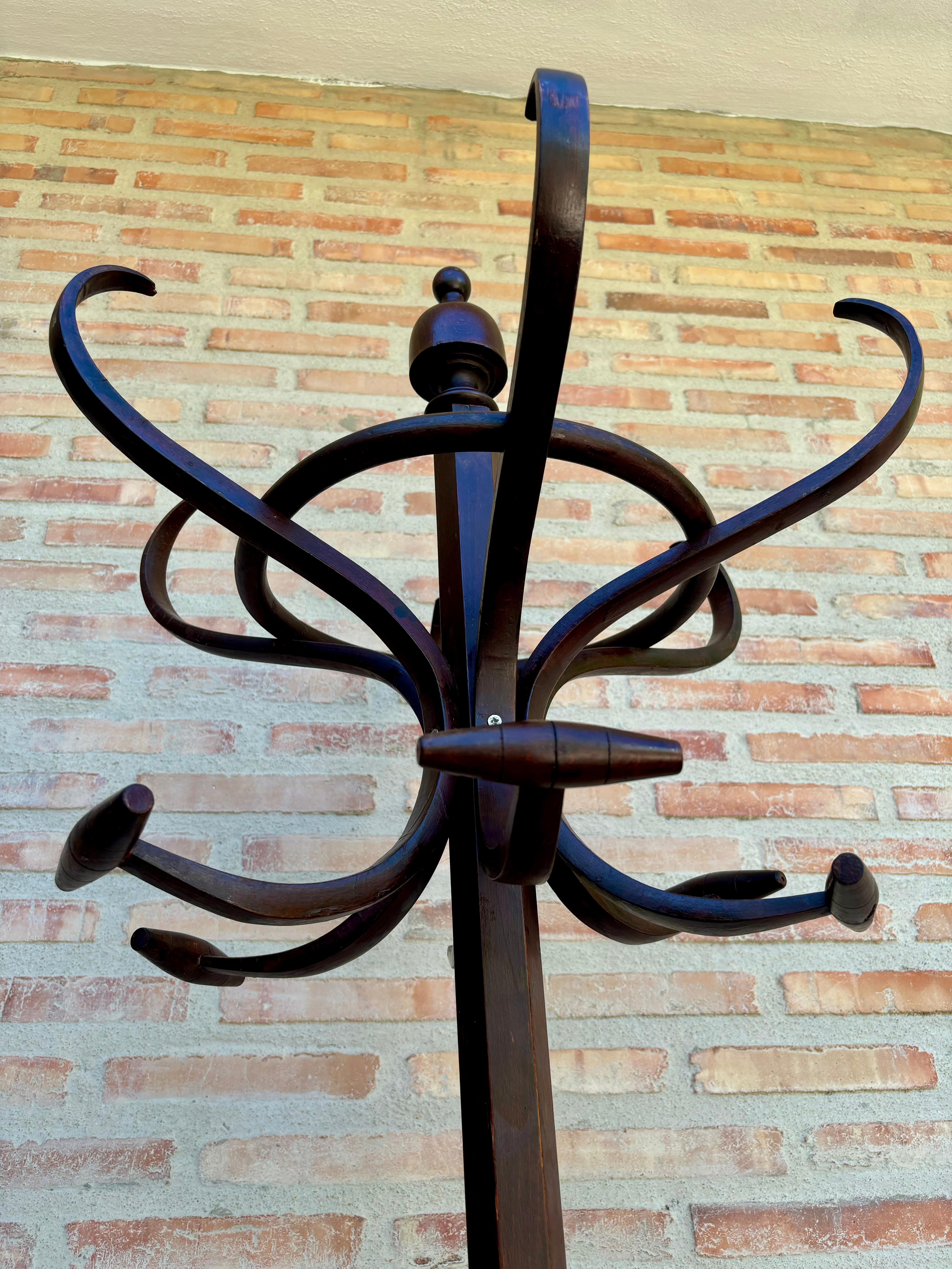 Early 20th Century Coat Stand from Thonet, 1950s For Sale 1
