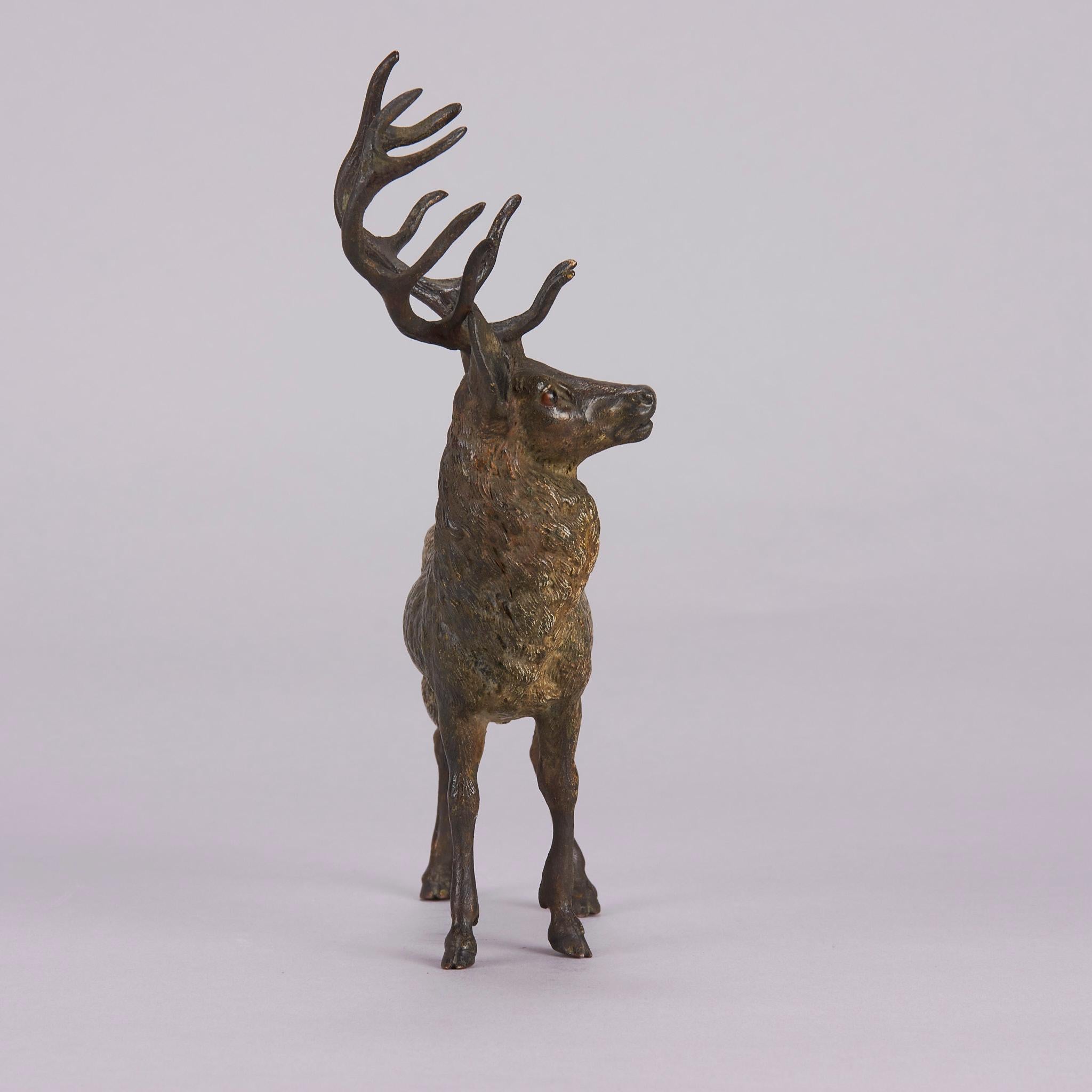 large stag ornament