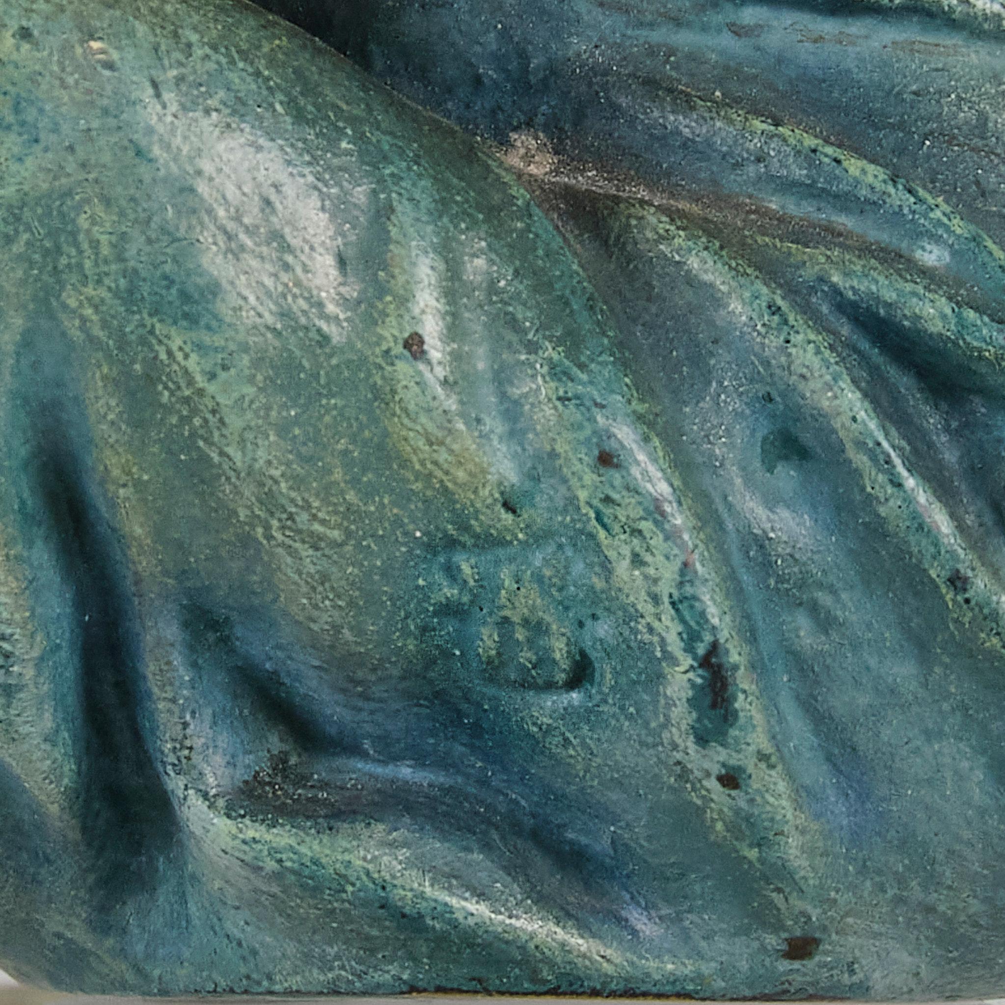 Bronzo dipinto a freddo dei primi del Novecento 