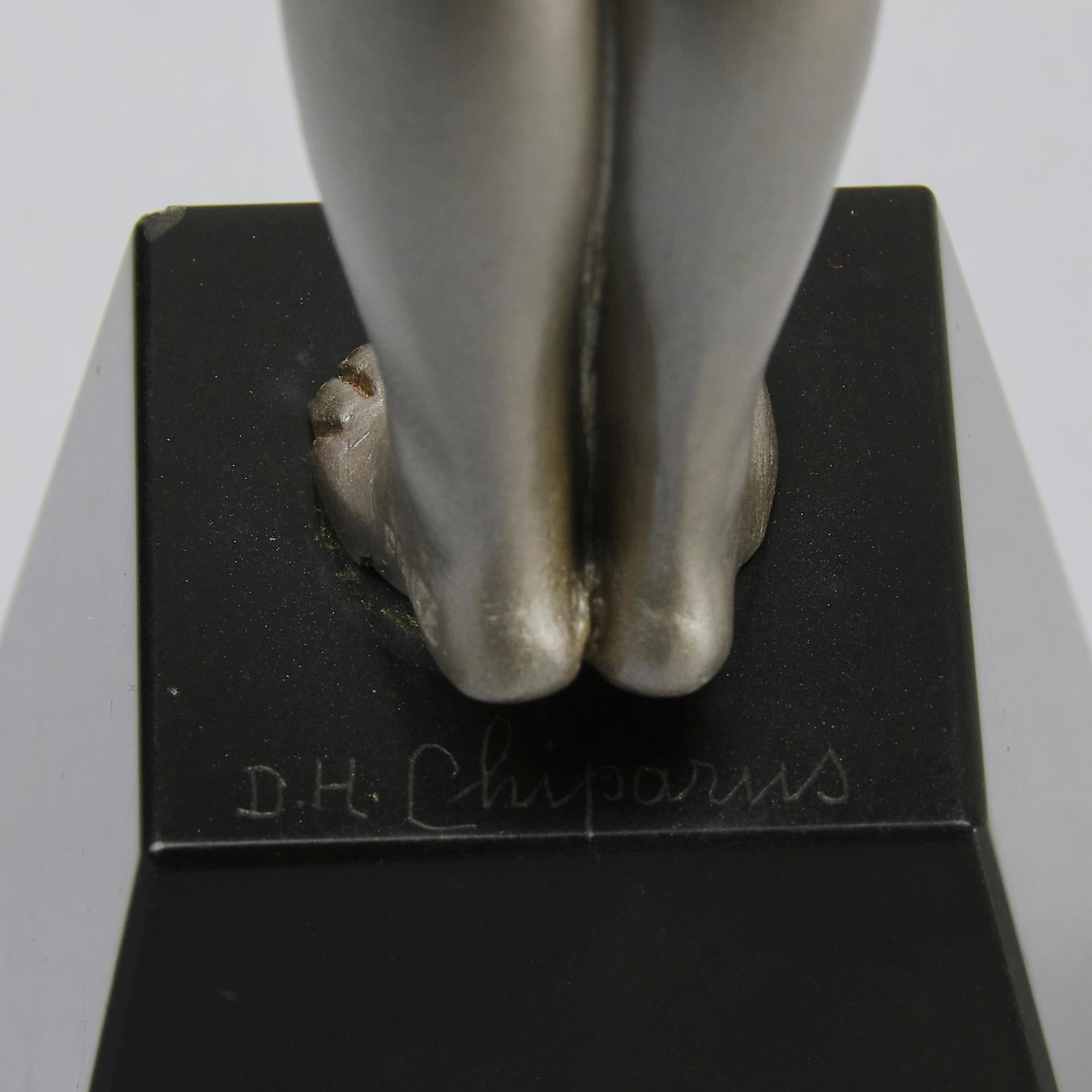 Bronzo dipinto a freddo dei primi del Novecento 
