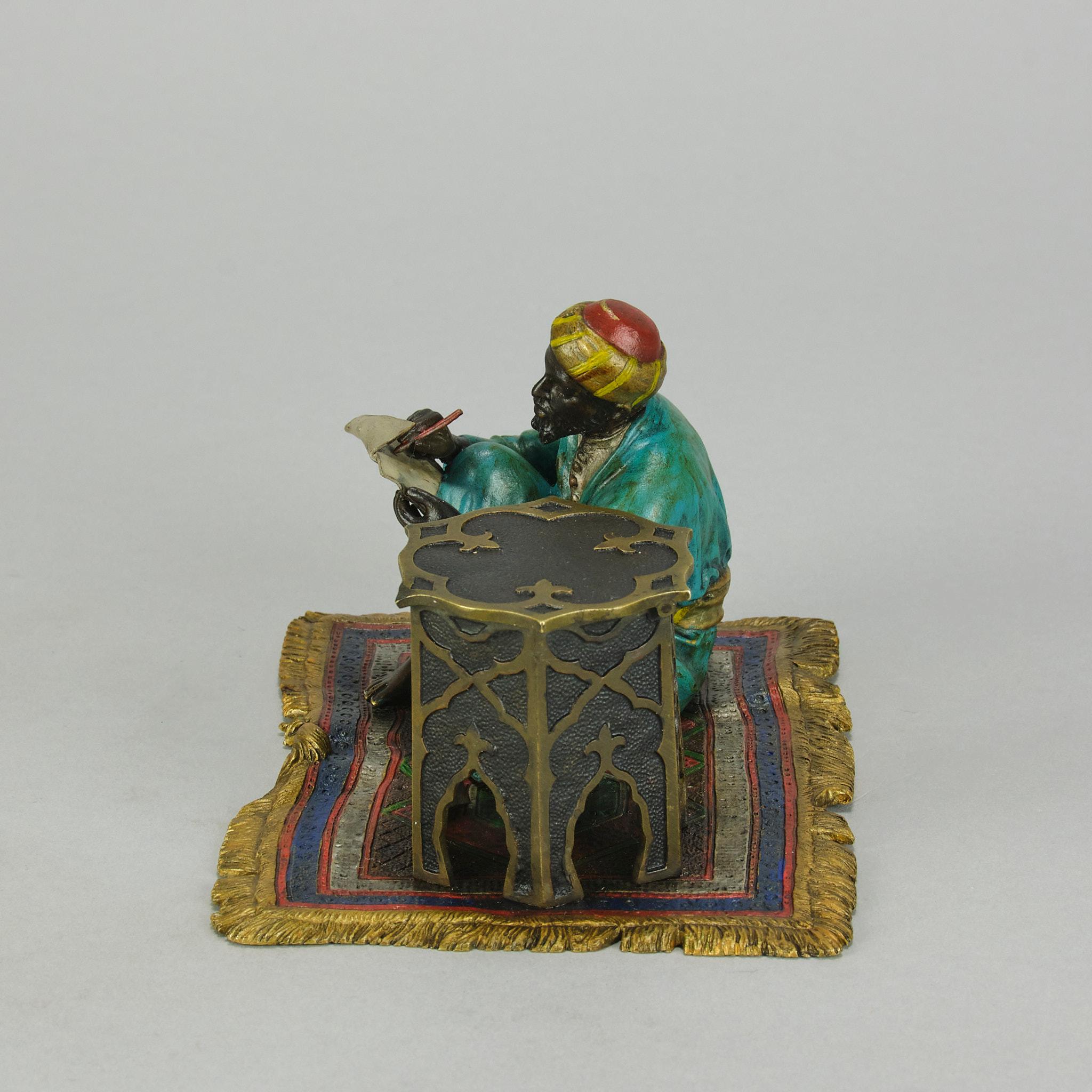 Kaltgemalte Bronze 