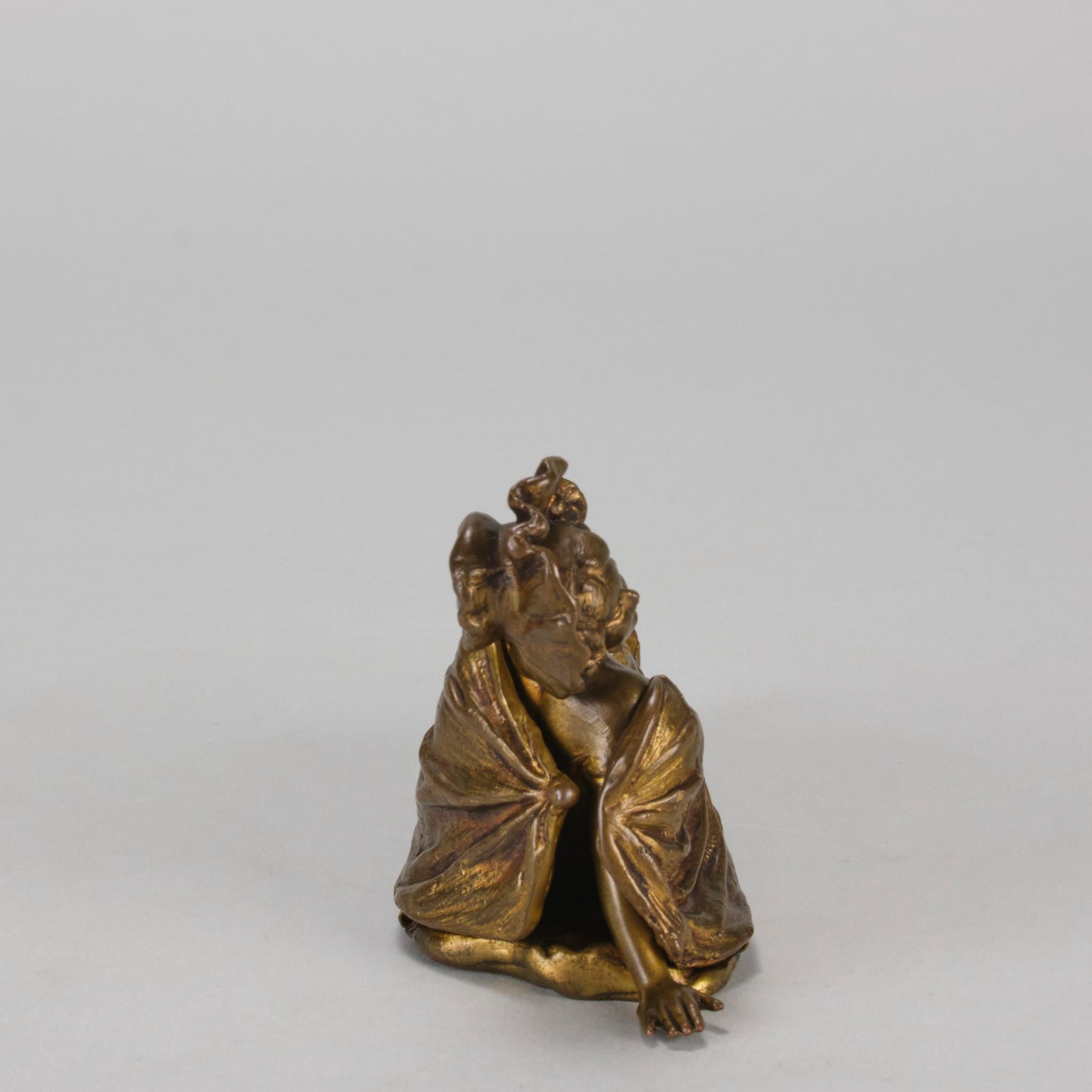 20ième siècle Dame couchée