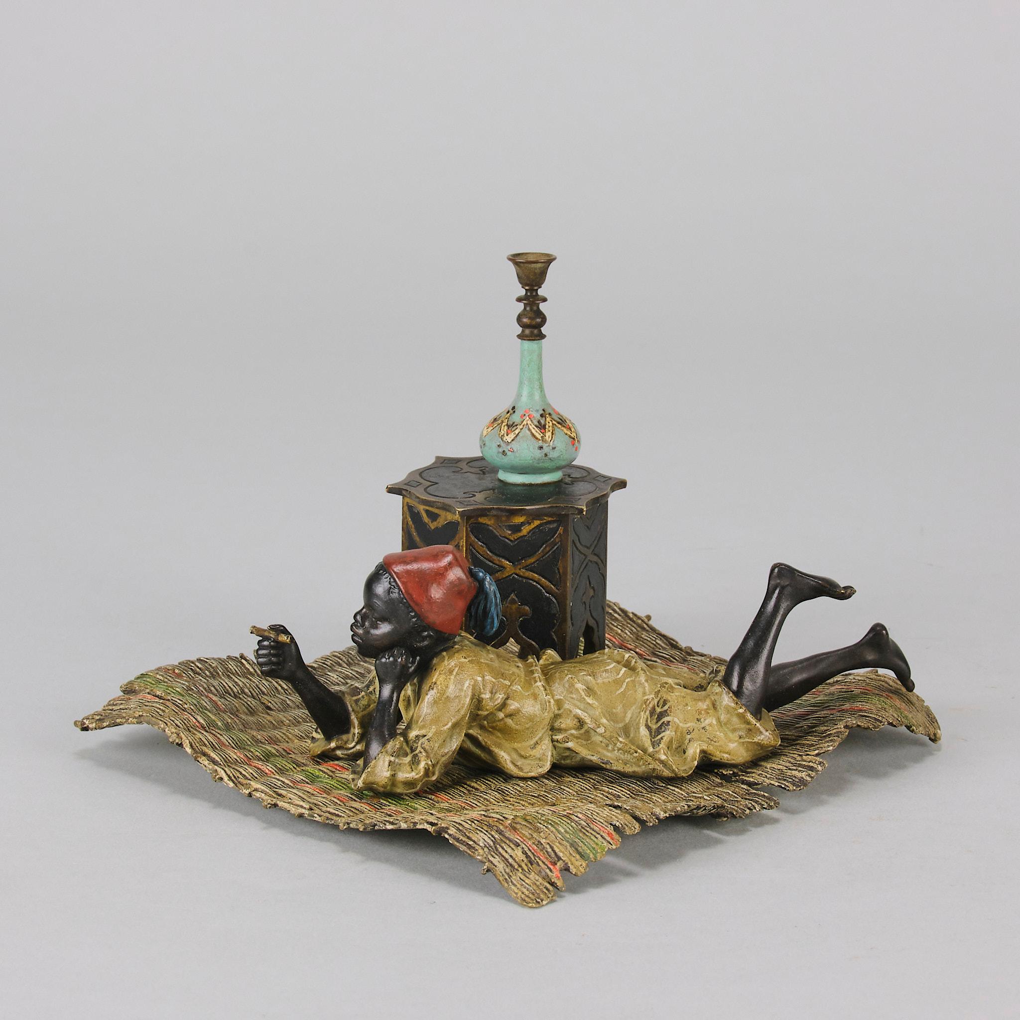 Early 20th Century Cold-Painted Bronze 