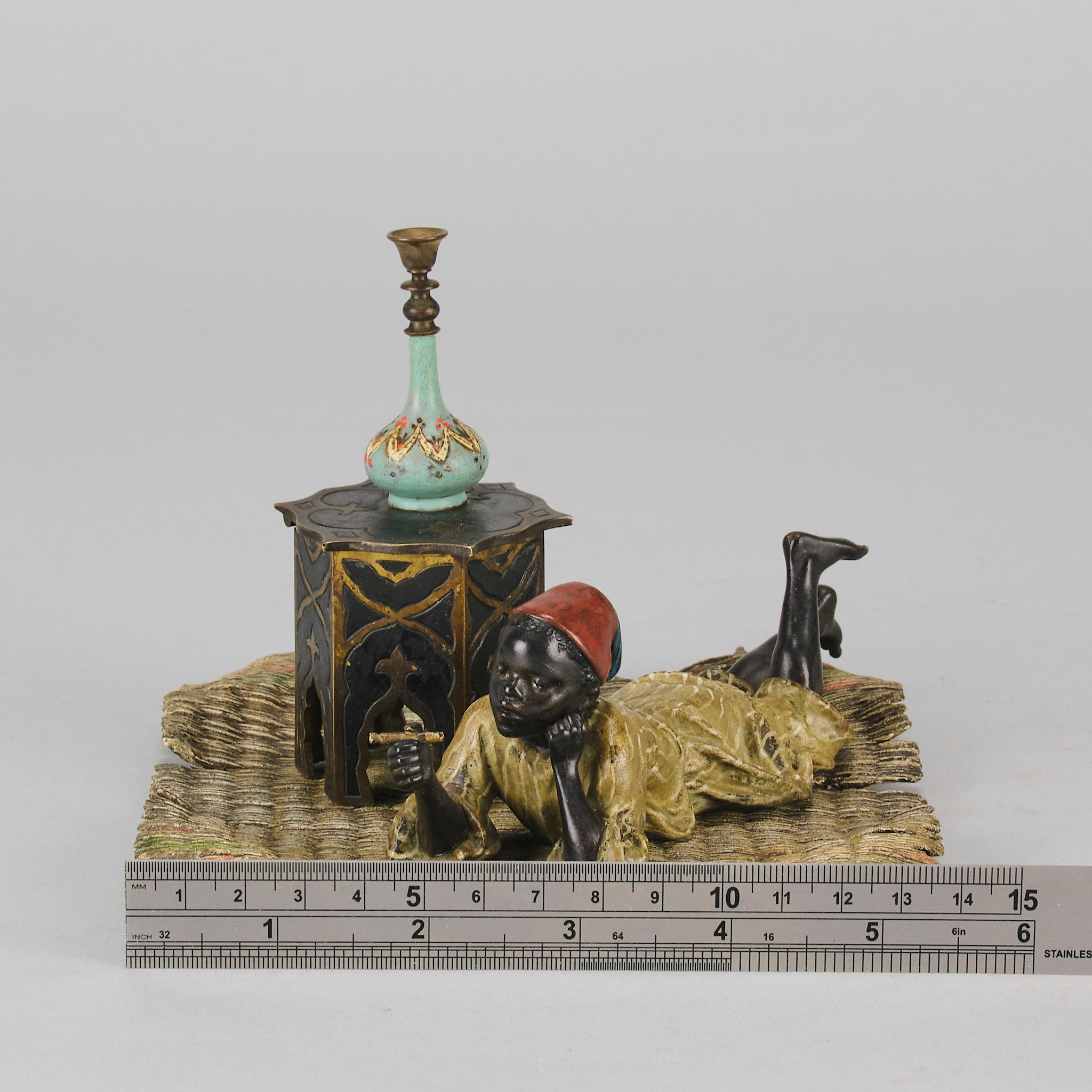 Early 20th Century Cold-Painted Bronze 