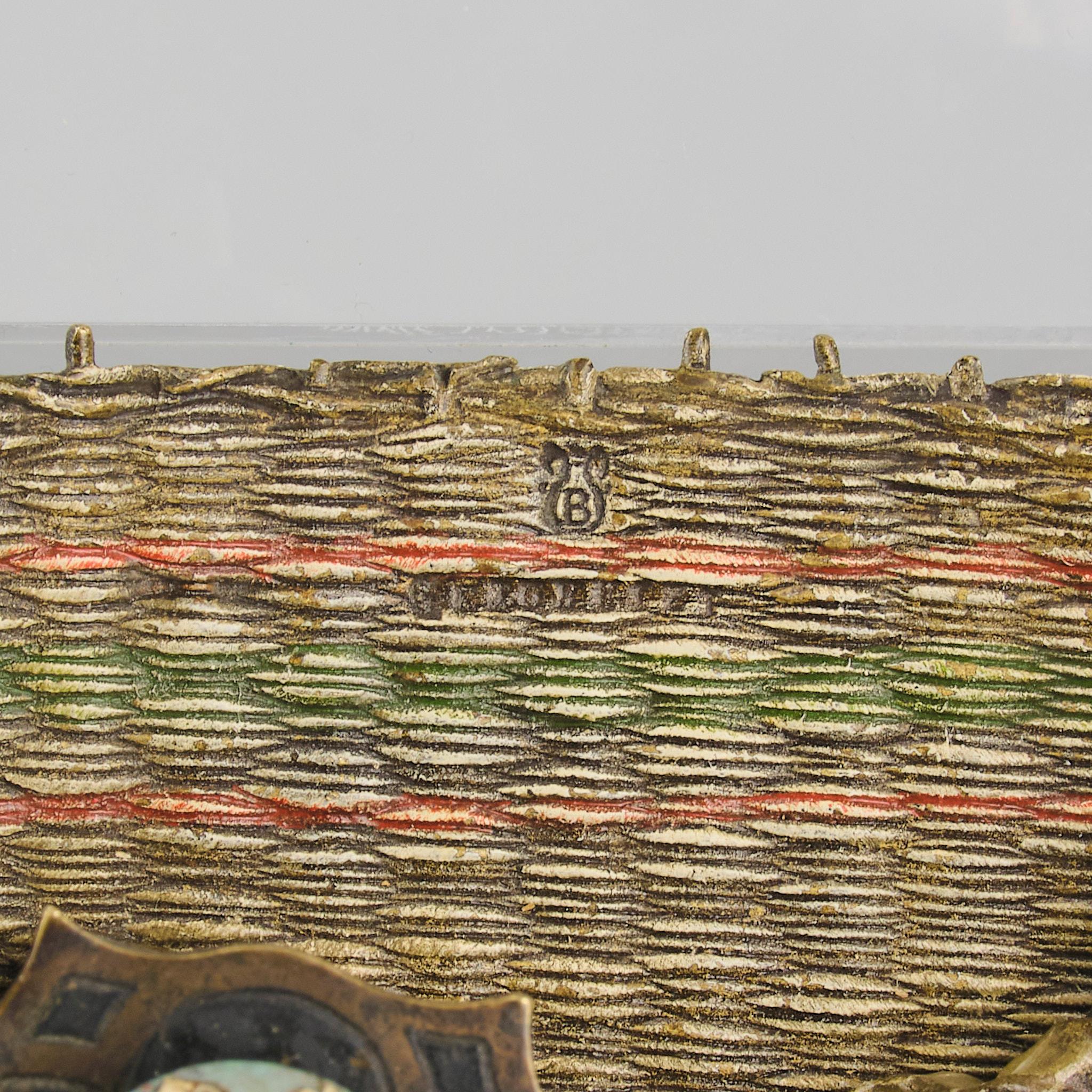 Early 20th Century Cold-Painted Bronze 