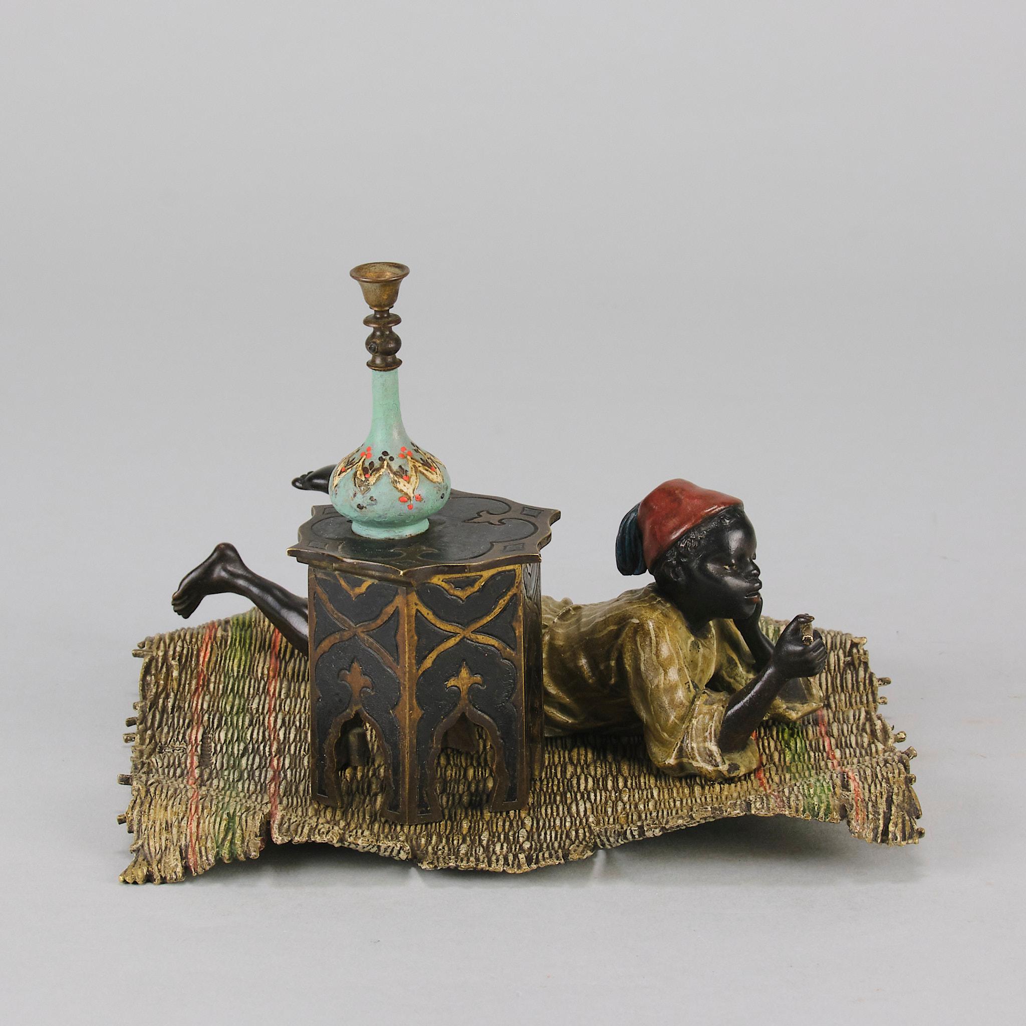 Early 20th Century Cold-Painted Bronze 