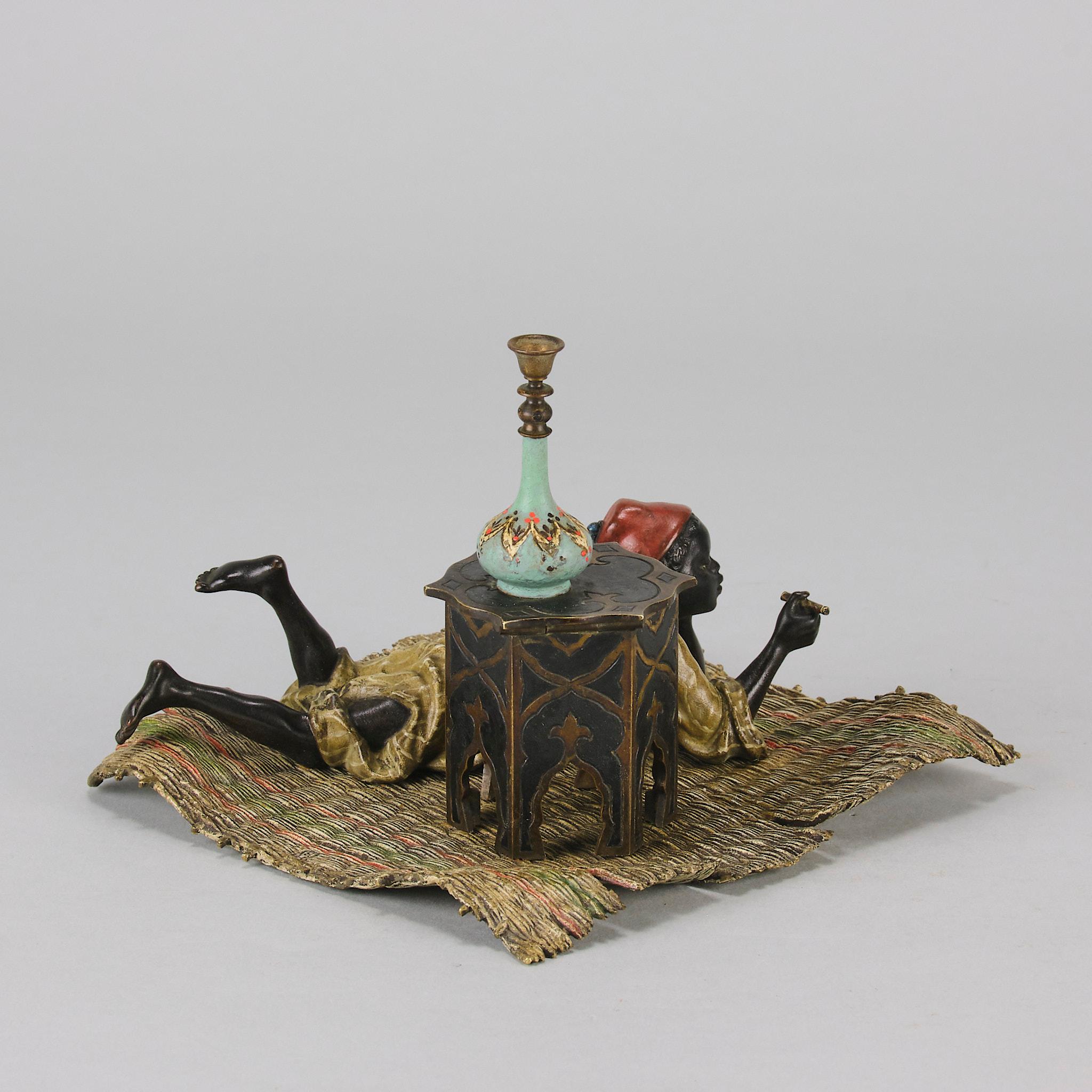 Early 20th Century Cold-Painted Bronze 