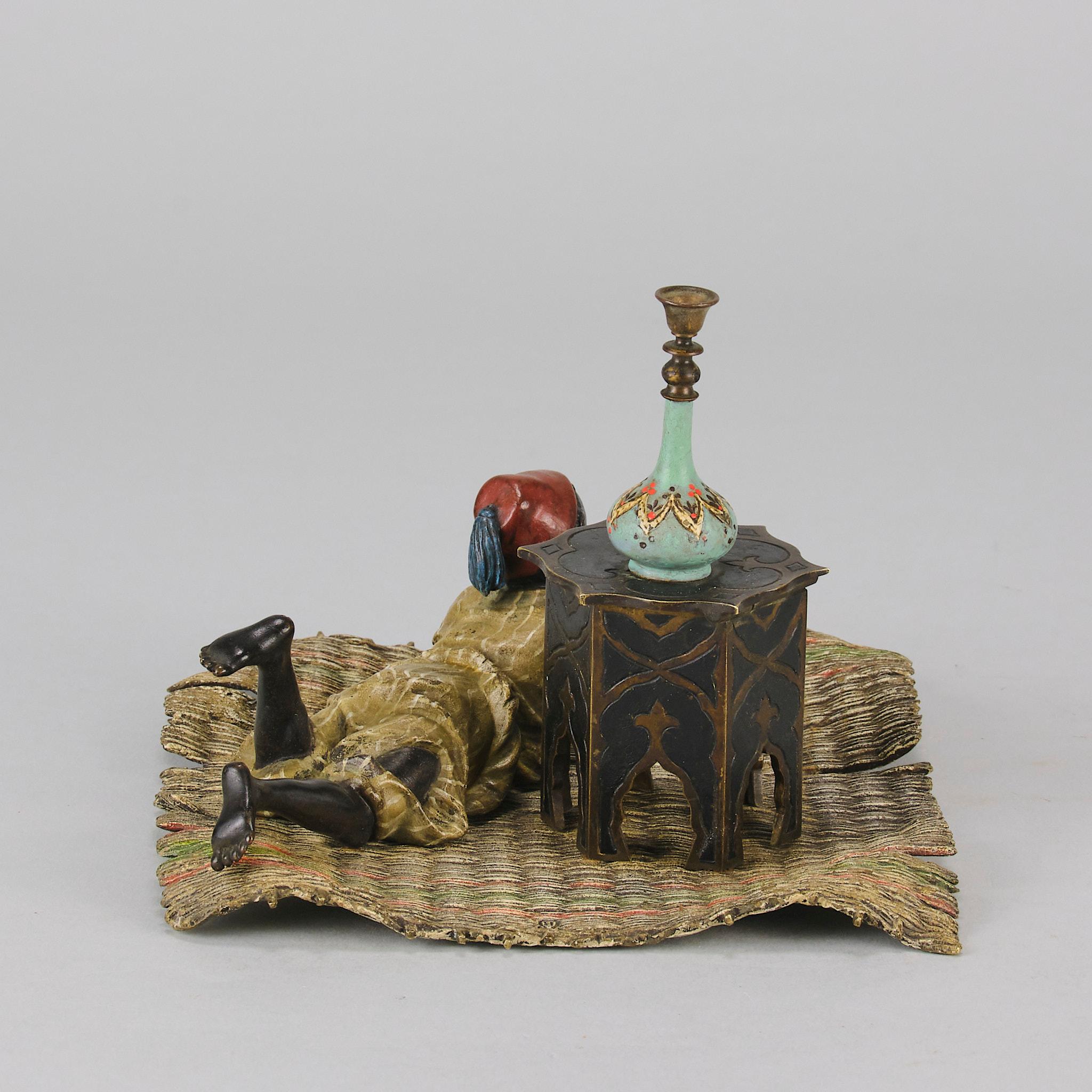 Early 20th Century Cold-Painted Bronze 