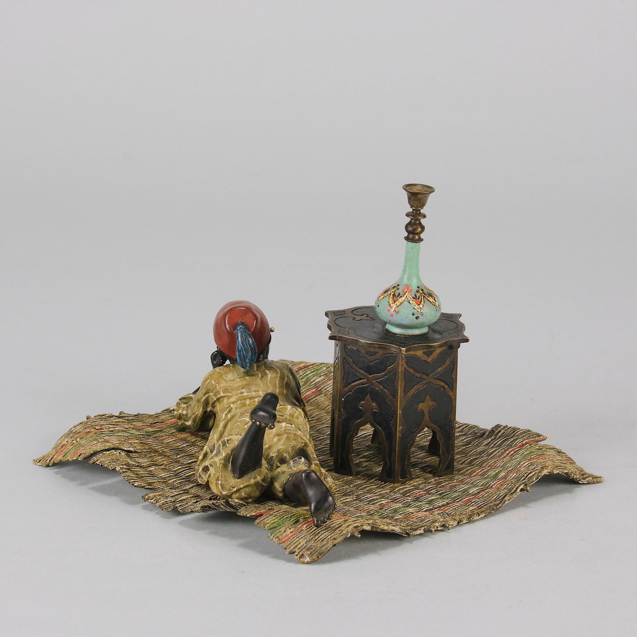 Early 20th Century Cold-Painted Bronze 