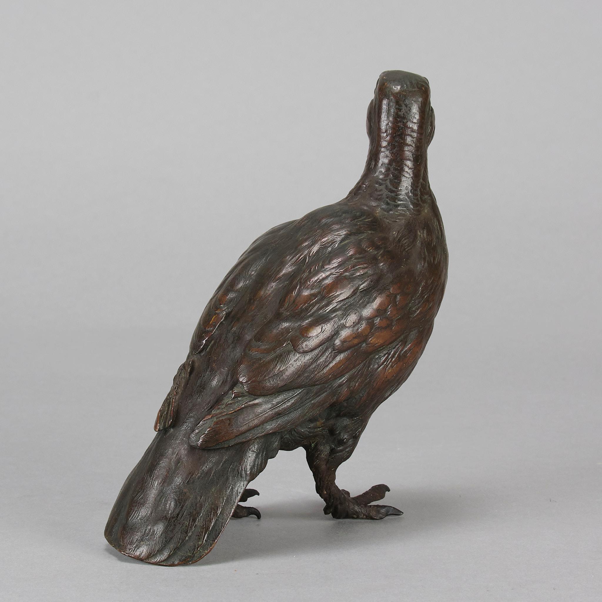 Early 20th Century Cold-Painted Bronze 