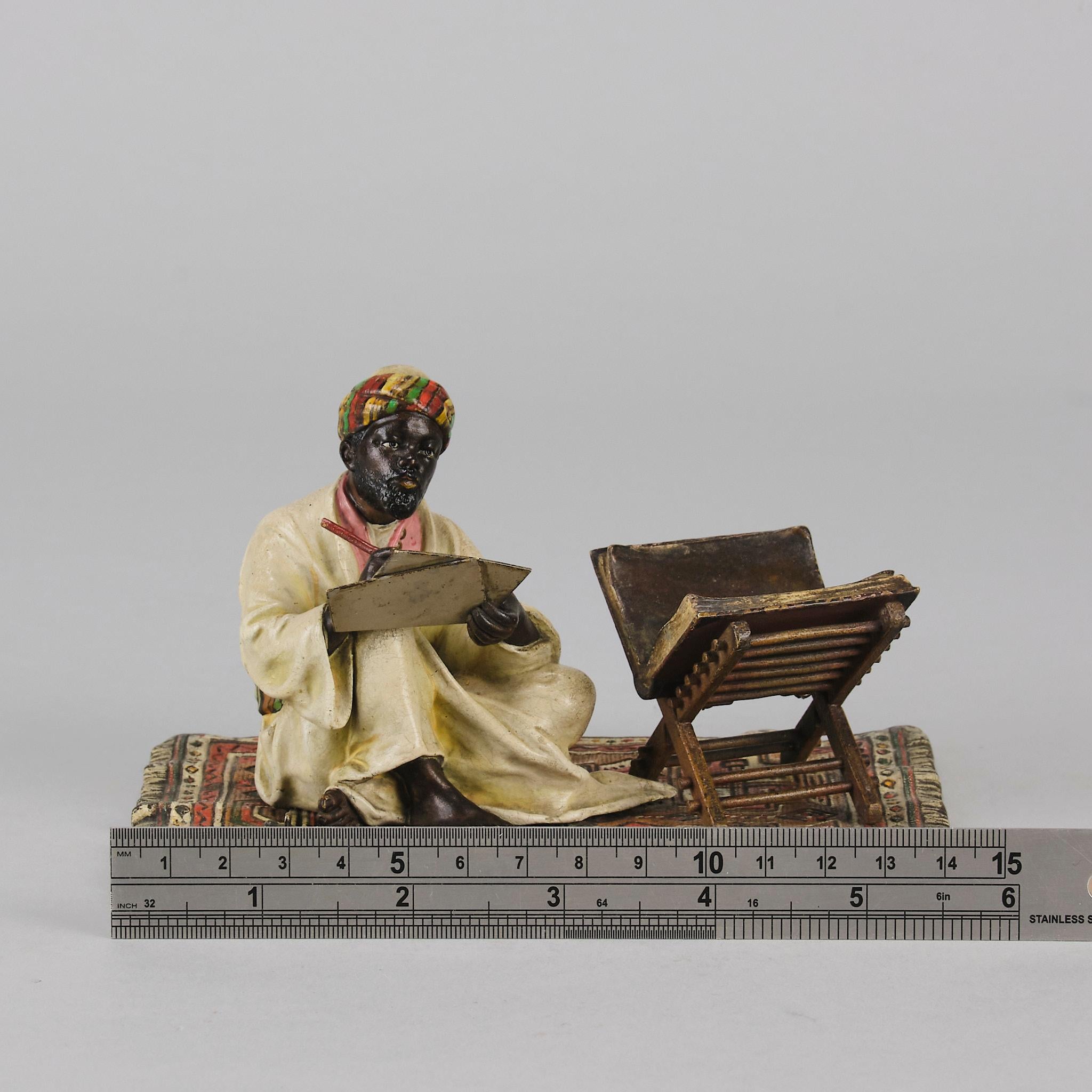 Early 20th Century Cold-Painted Bronze 