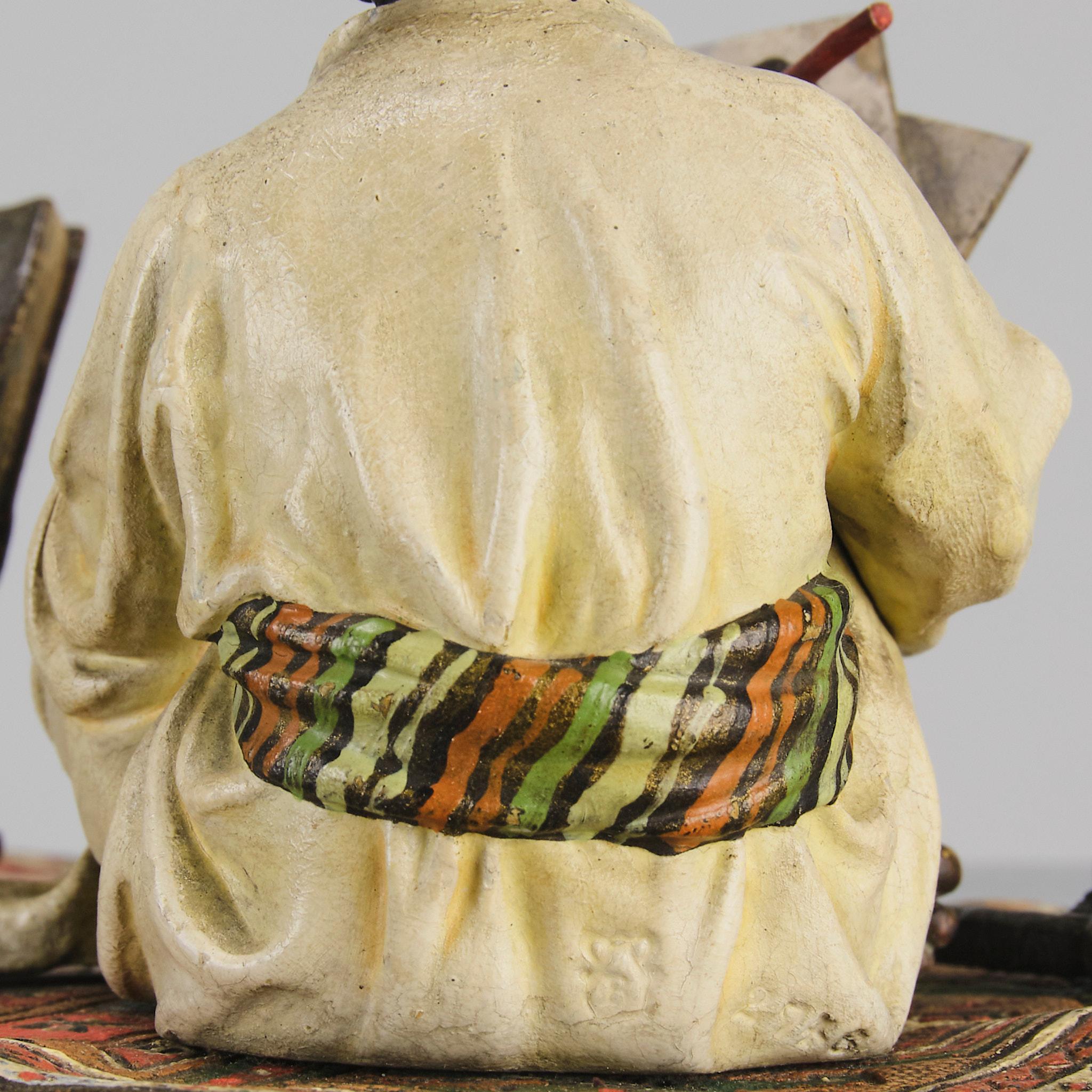 Early 20th Century Cold-Painted Bronze 
