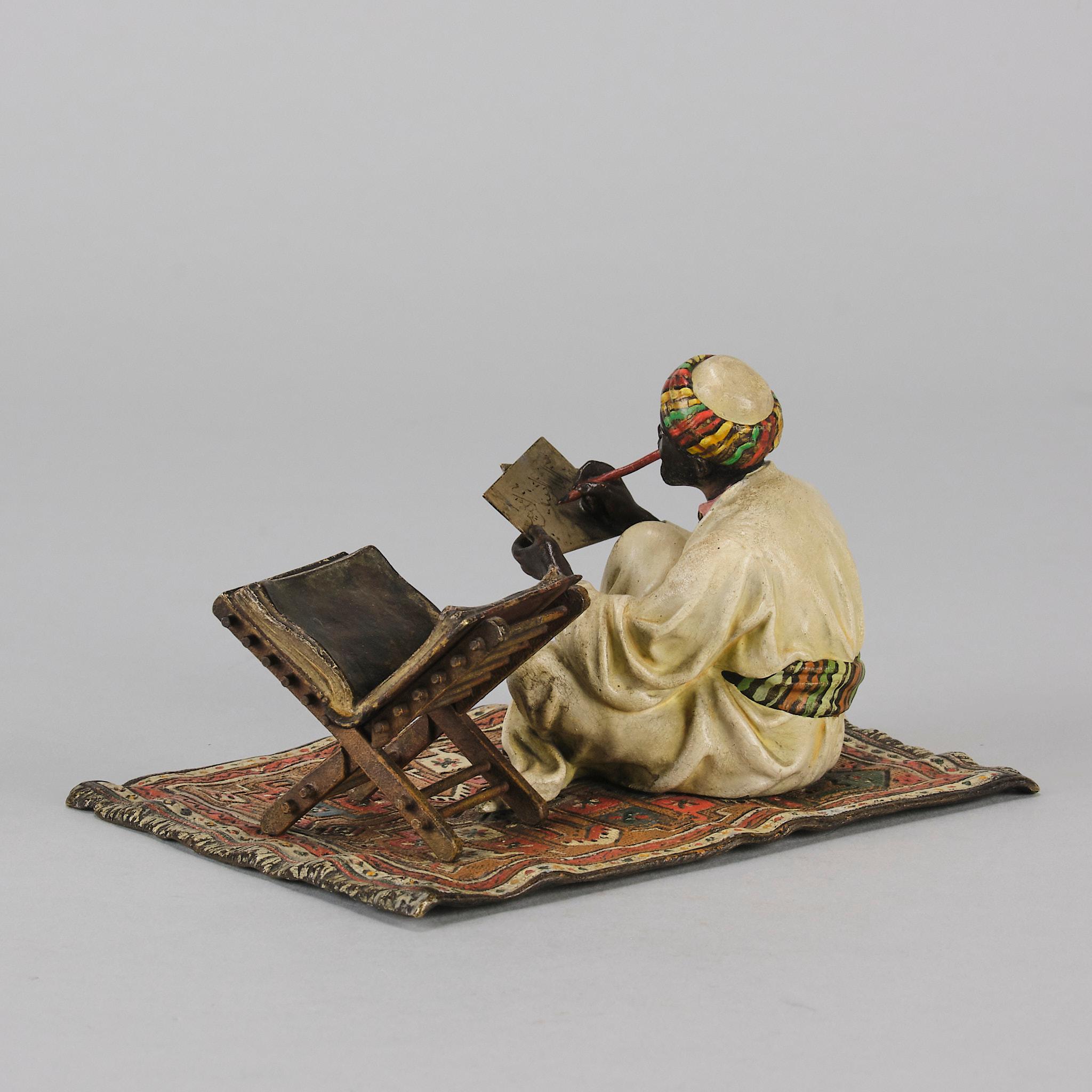 Early 20th Century Cold-Painted Bronze 