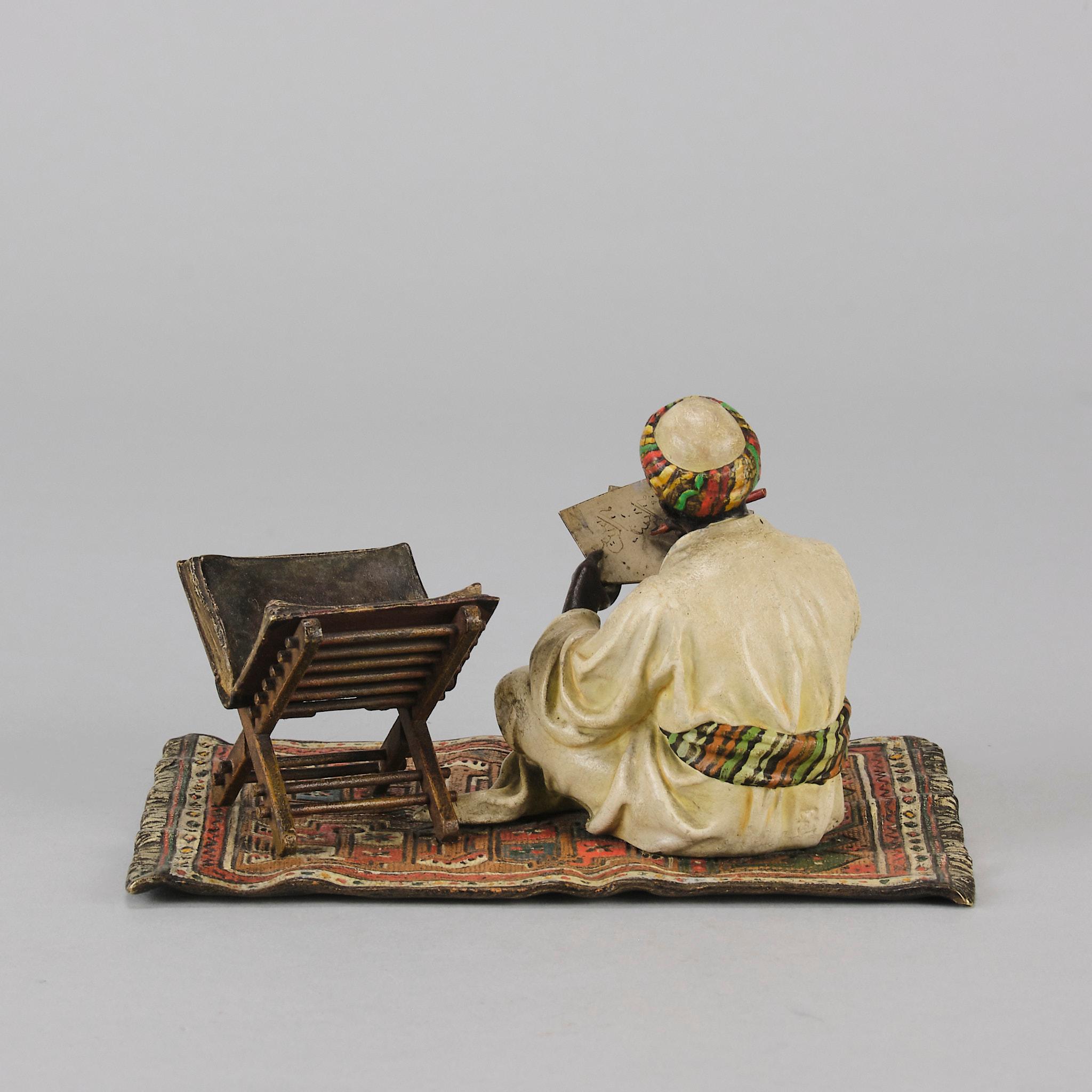 Early 20th Century Cold-Painted Bronze 