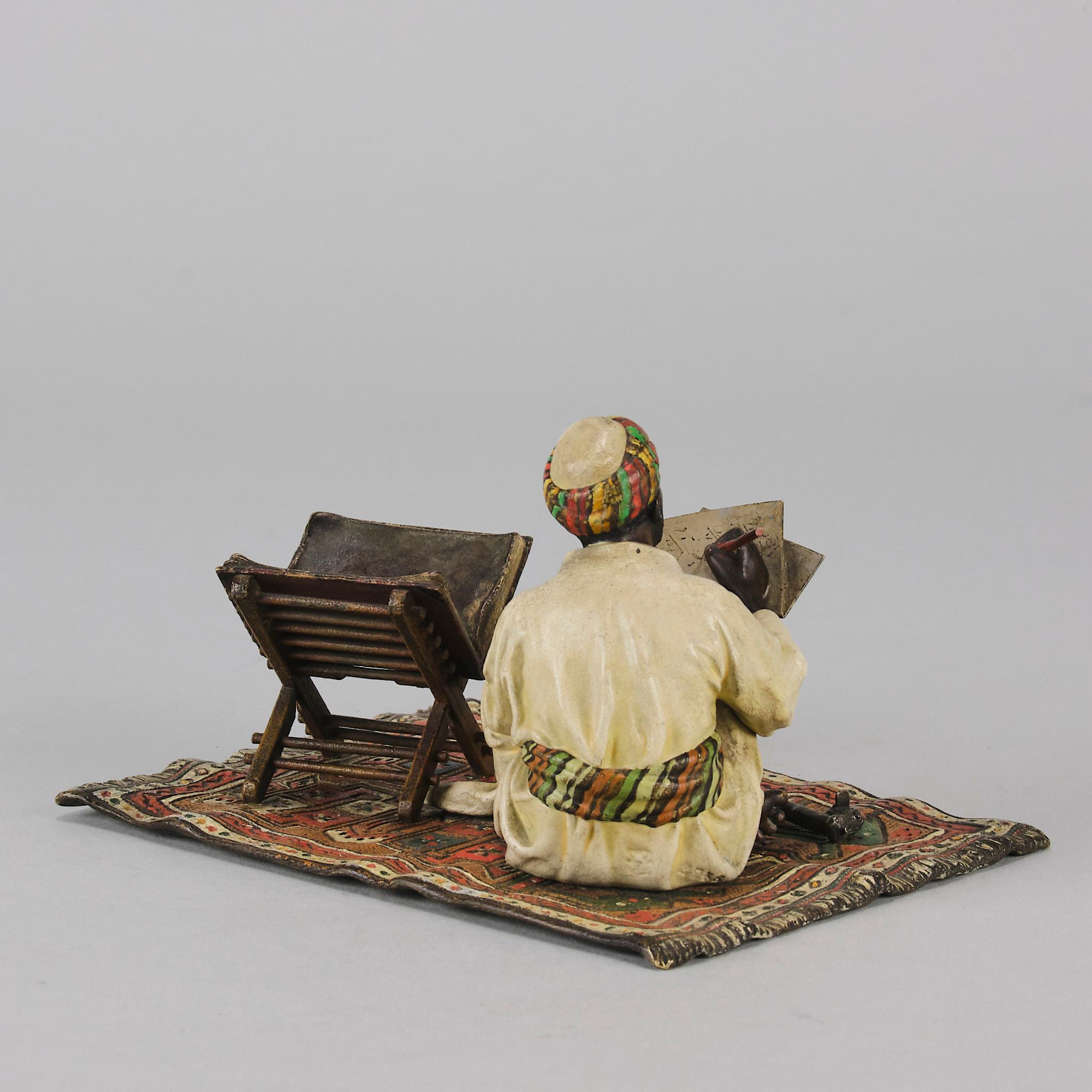 Early 20th Century Cold-Painted Bronze 