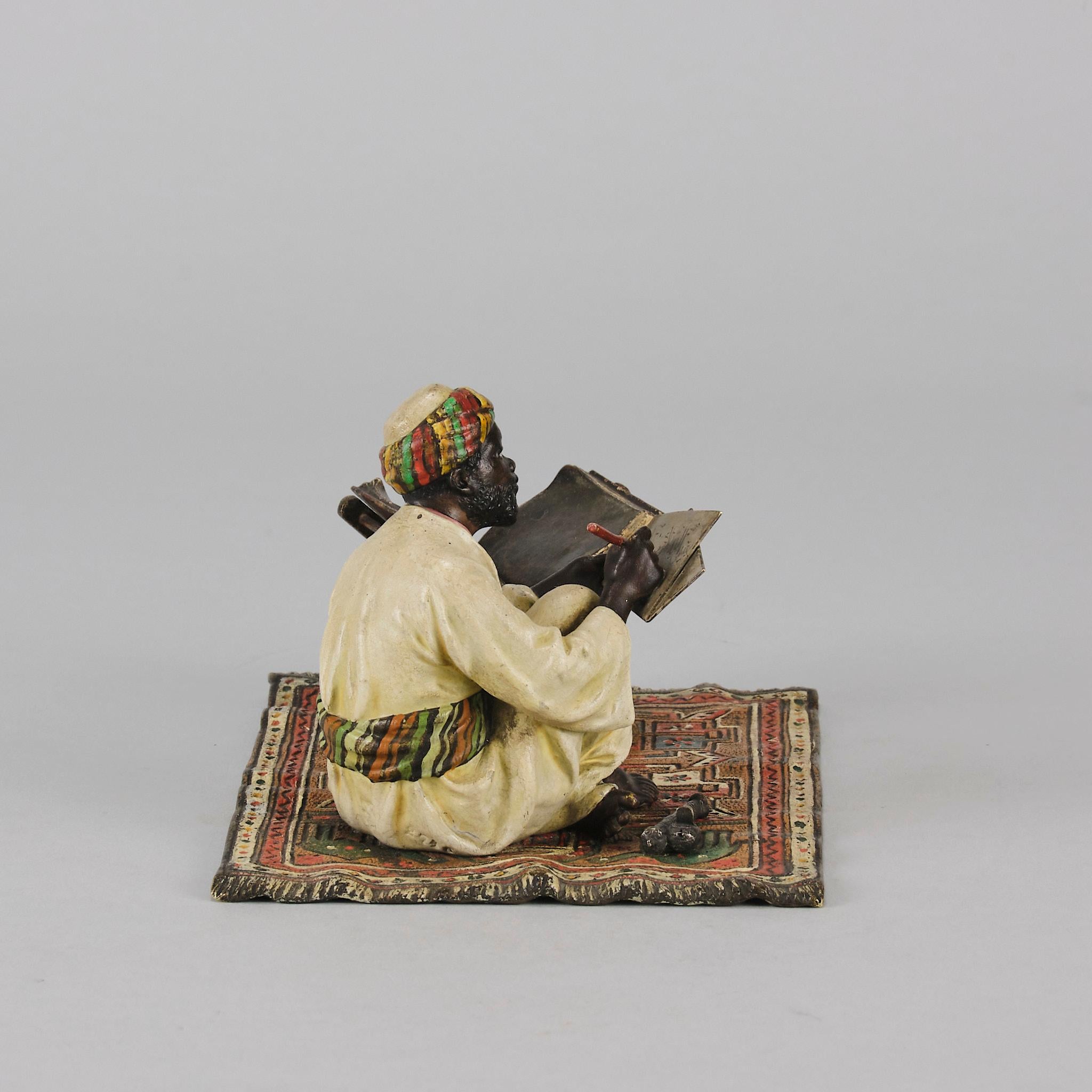 Early 20th Century Cold-Painted Bronze 