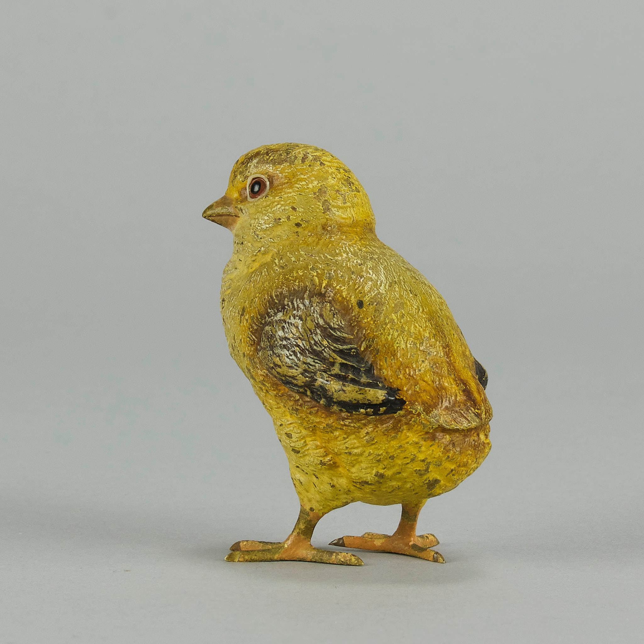 Early 20th Century Cold-Painted Bronze 
