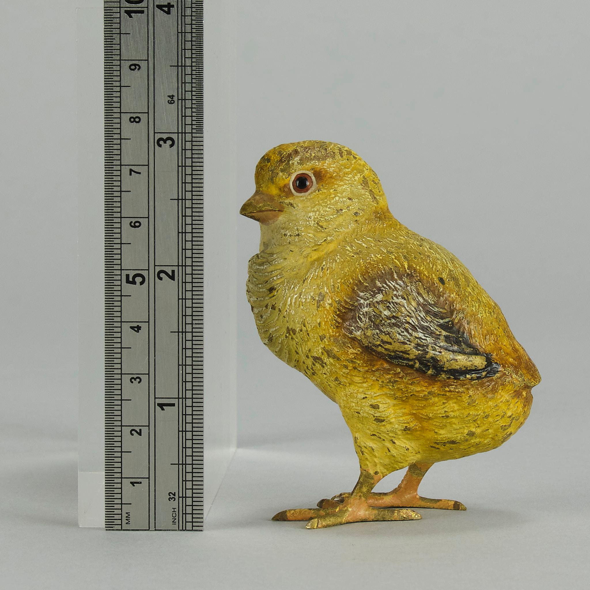 Early 20th Century Cold-Painted Bronze 