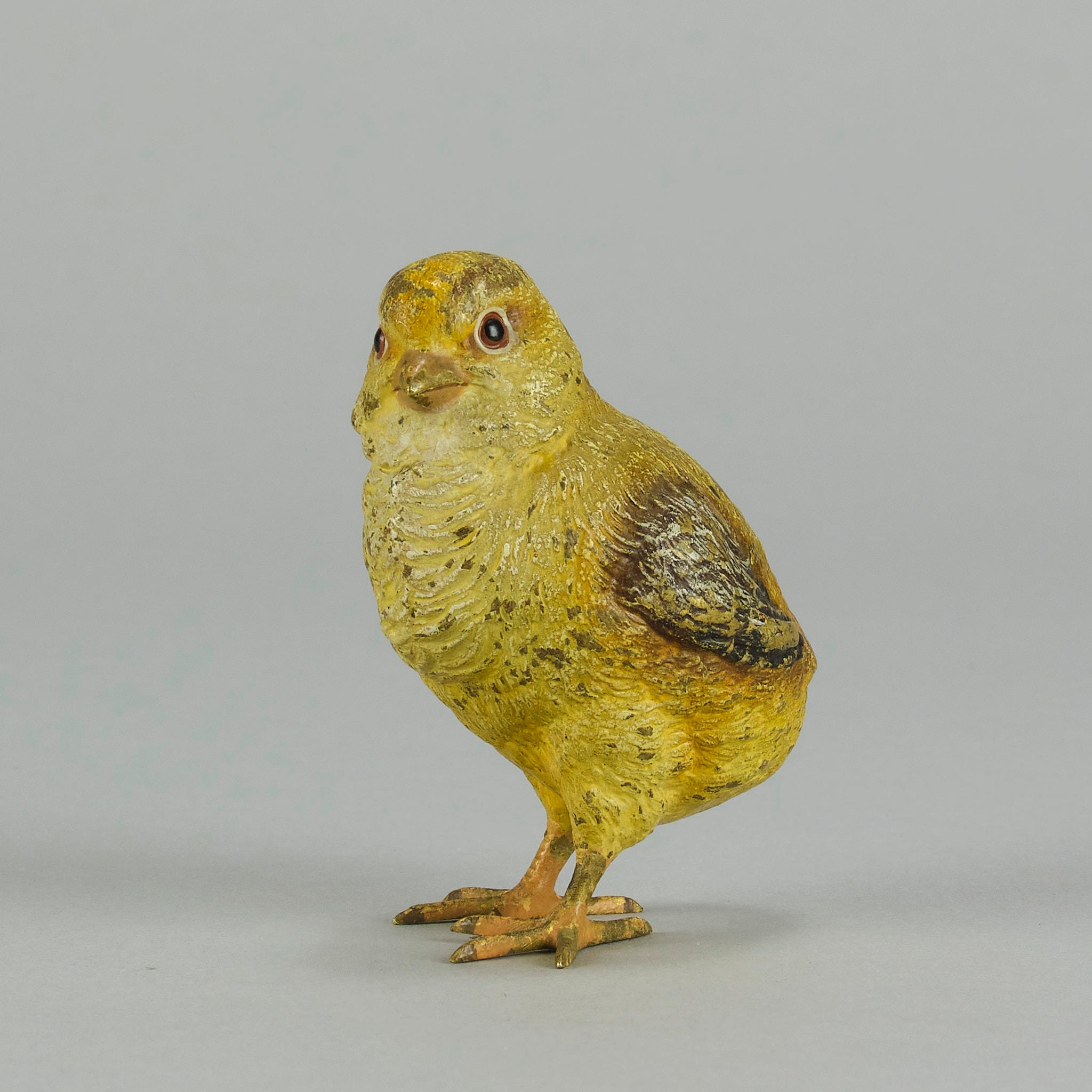 Austrian Early 20th Century Cold-Painted Bronze 