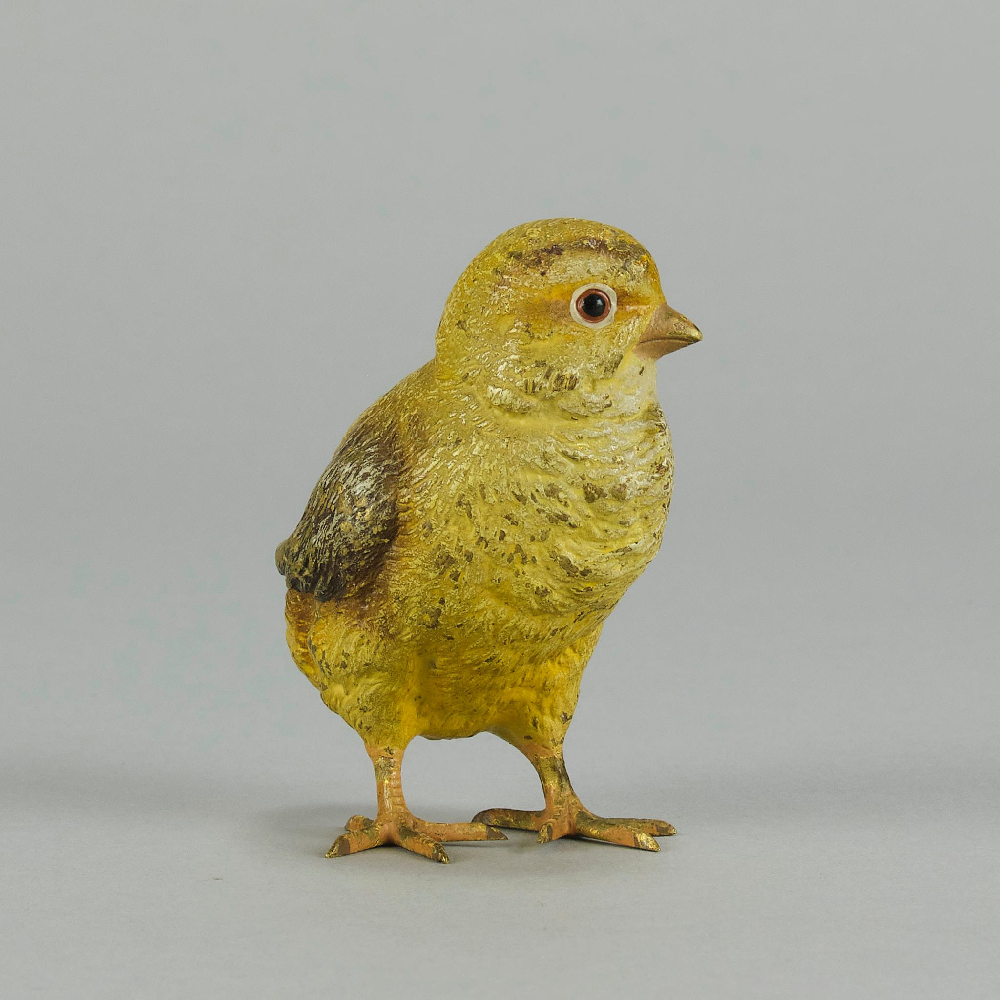 Early 20th Century Cold-Painted Bronze 
