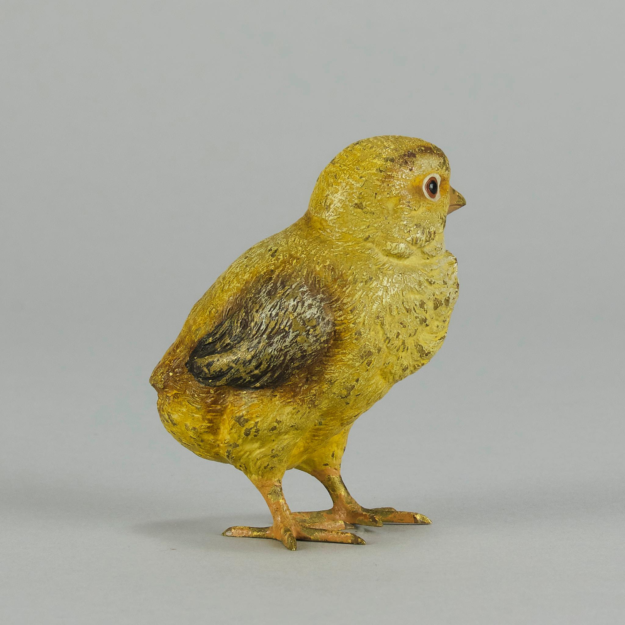 Early 20th Century Cold-Painted Bronze 