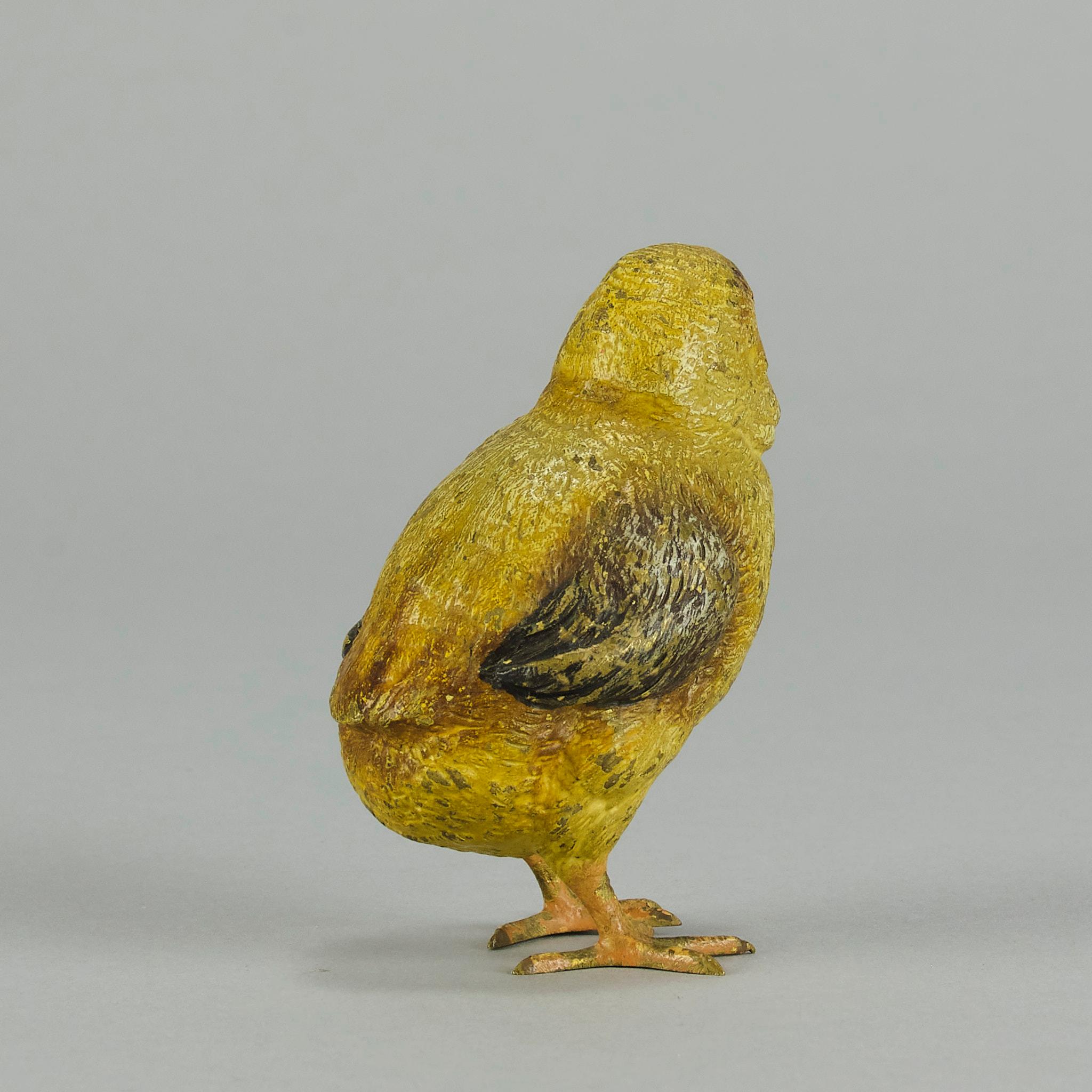 Early 20th Century Cold-Painted Bronze 