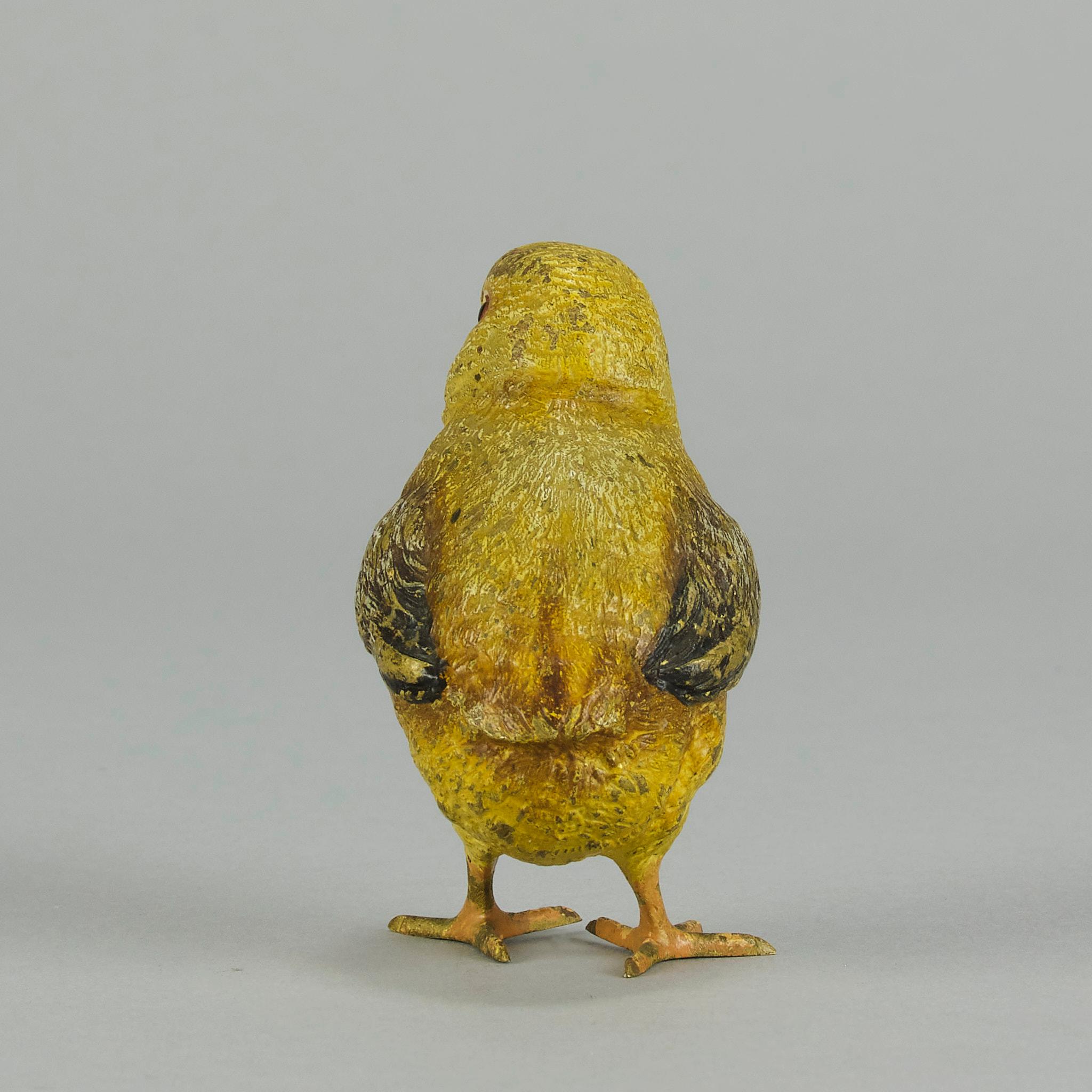 Early 20th Century Cold-Painted Bronze 