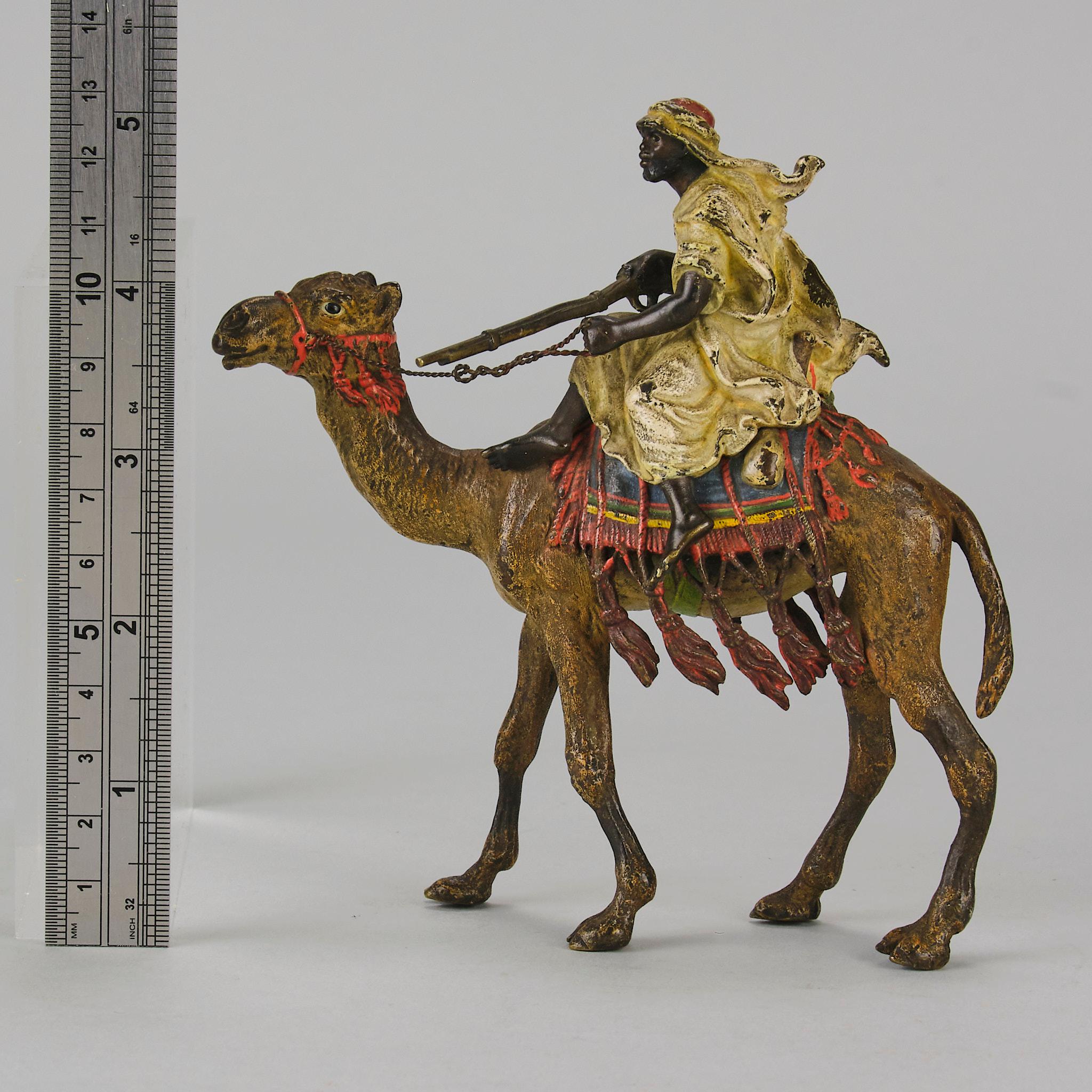 Early 20th Century Cold-Painted entitled 