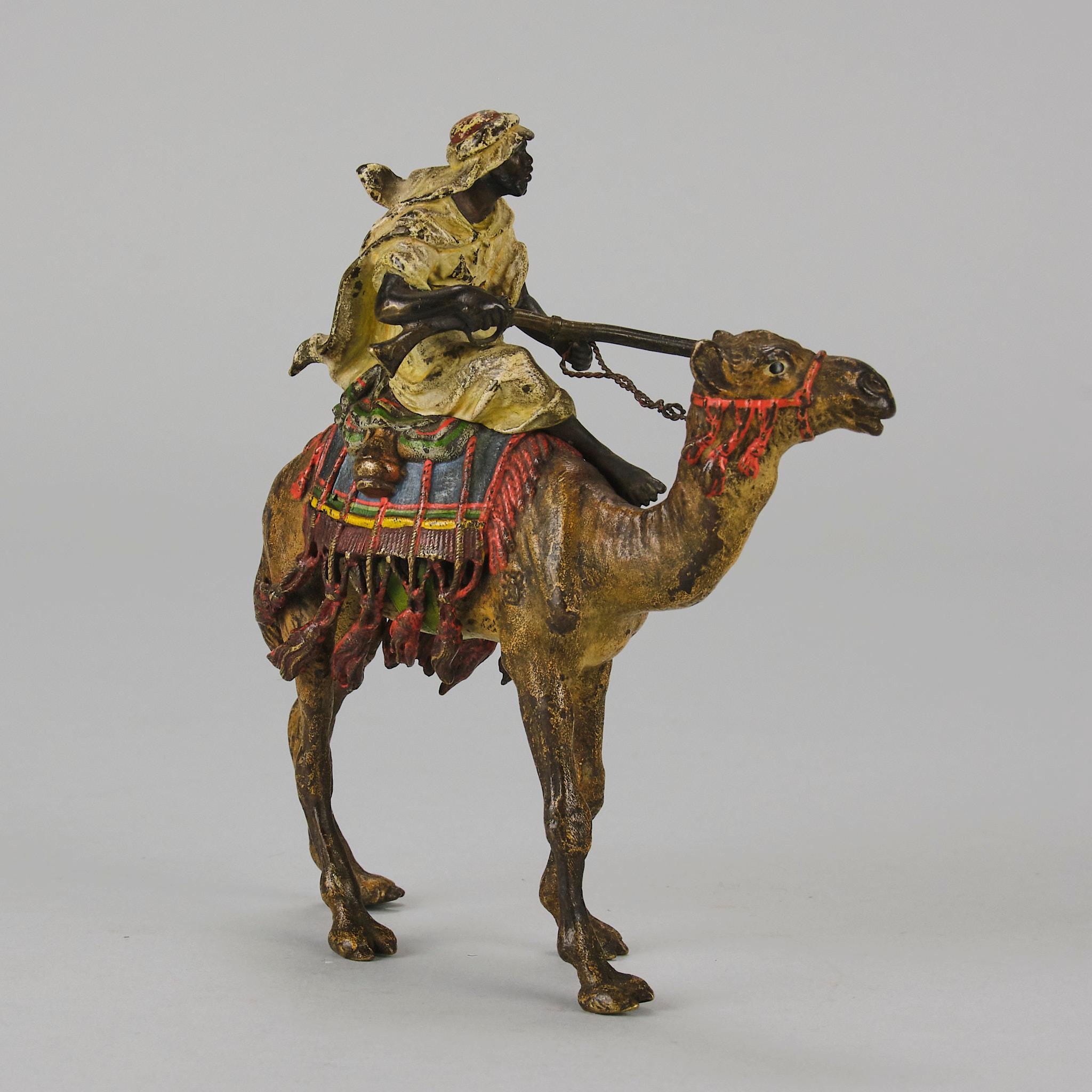 Early 20th Century Cold-Painted entitled 