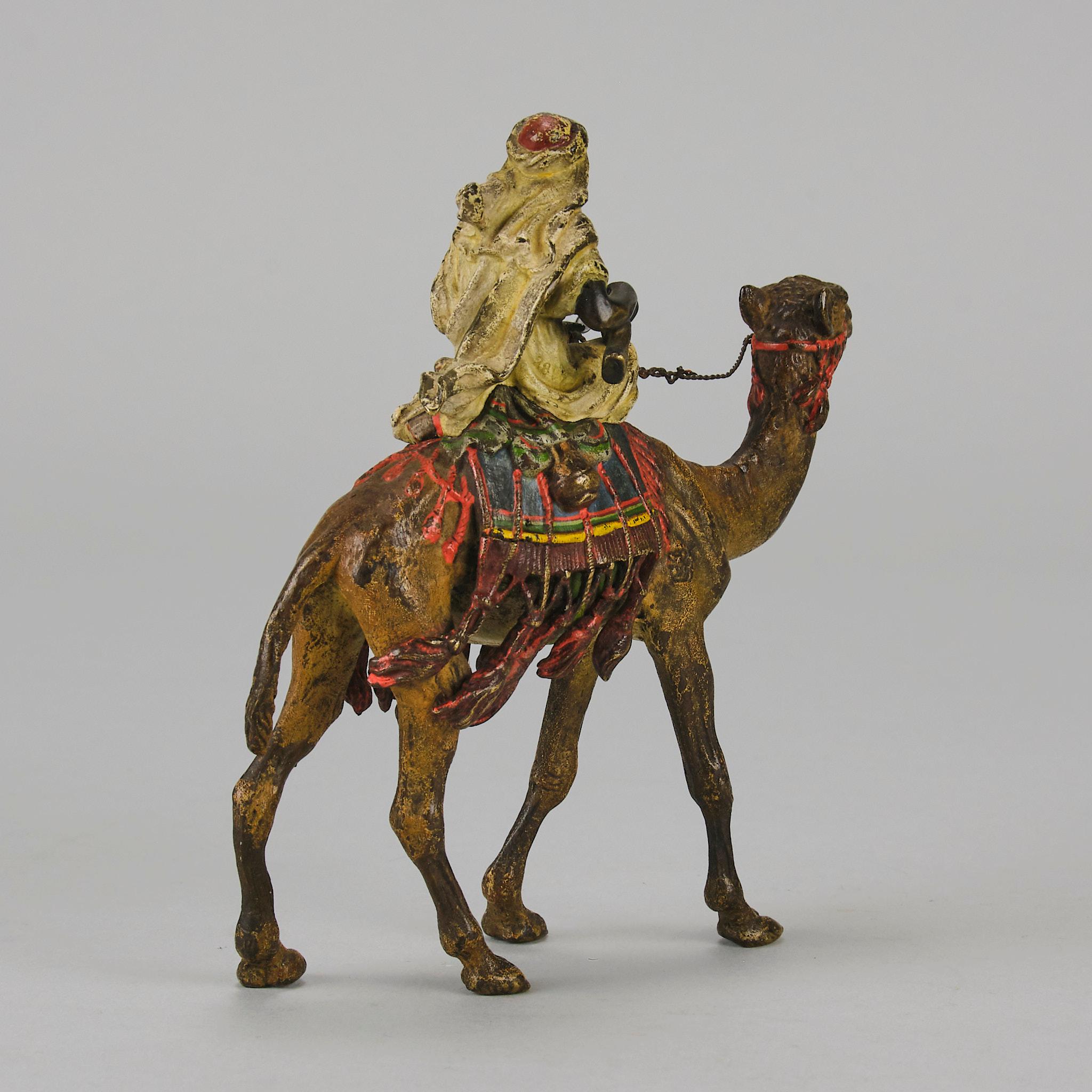 Early 20th Century Cold-Painted entitled 