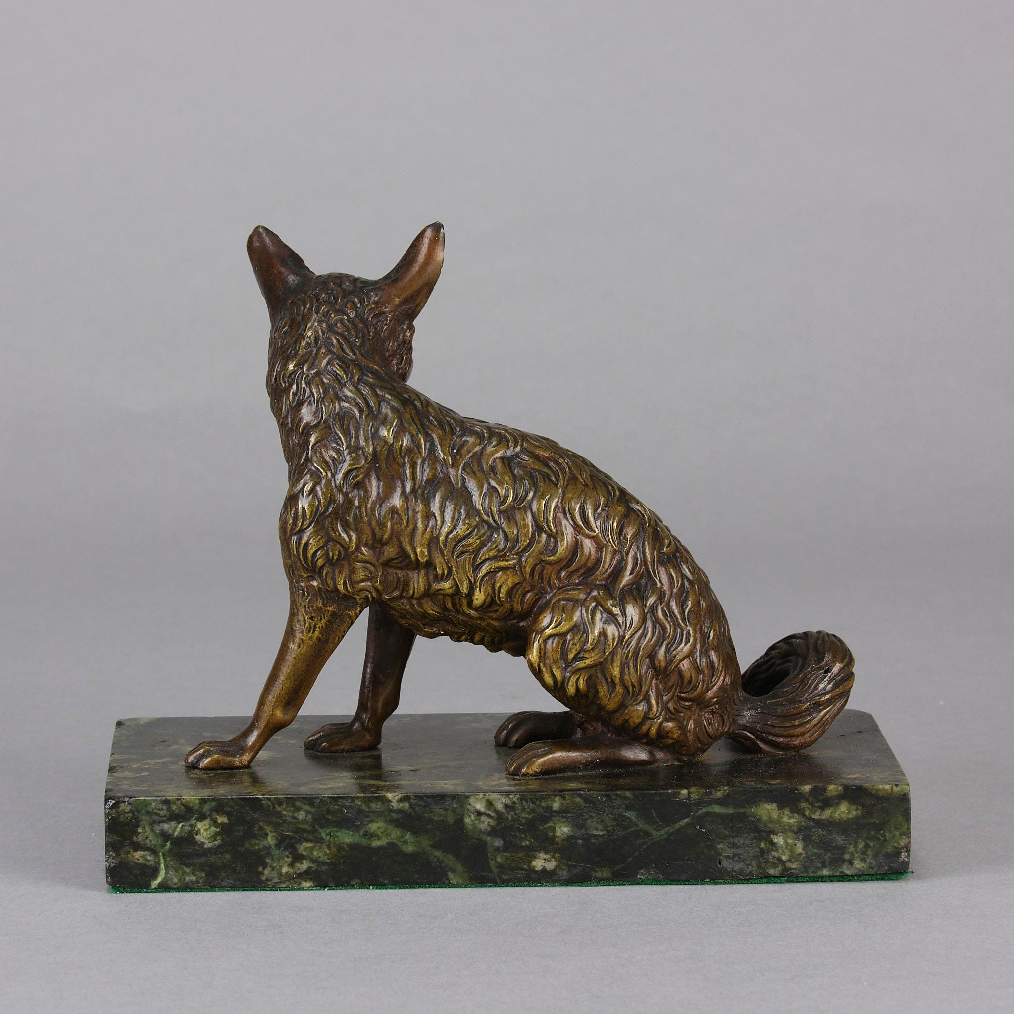 Early 20th Century Cold-Painted Vienna Bronze 
